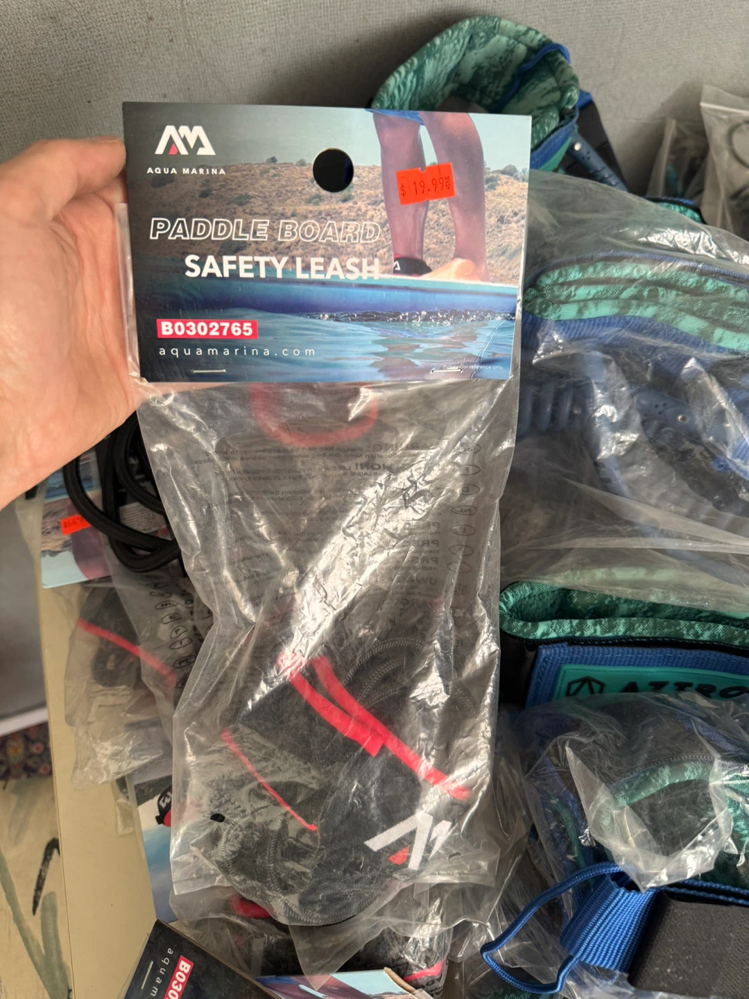 Aztron & Aqua Marina Paddle Board Safety Leashes - photo 5