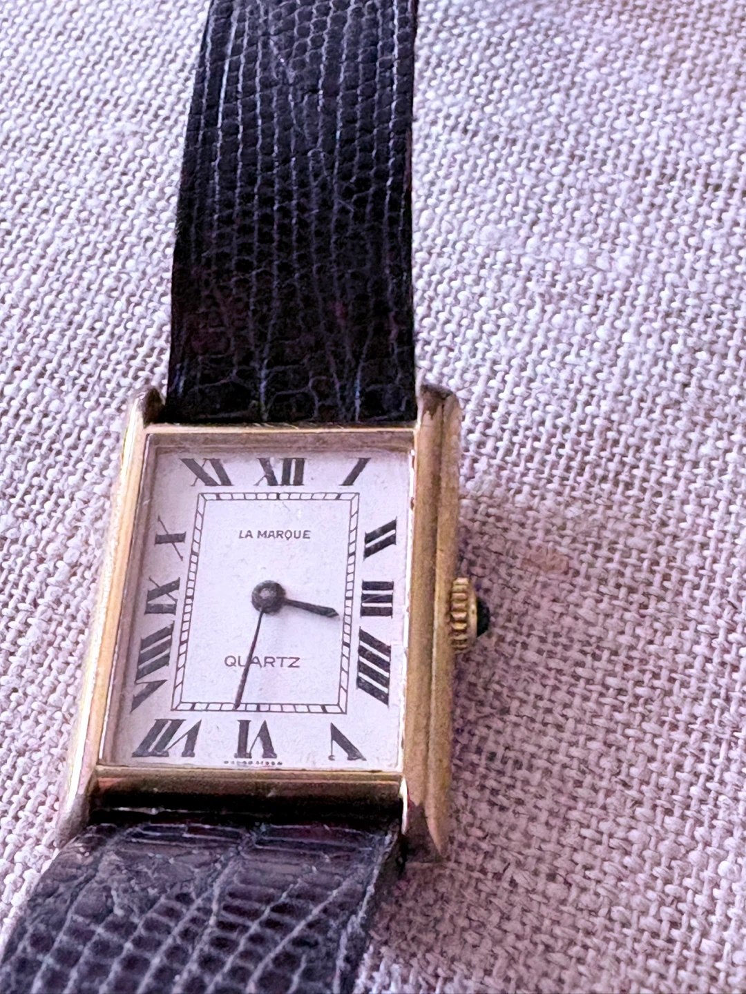 La Marque Quartz Watch - unisex Vintage Rectangular