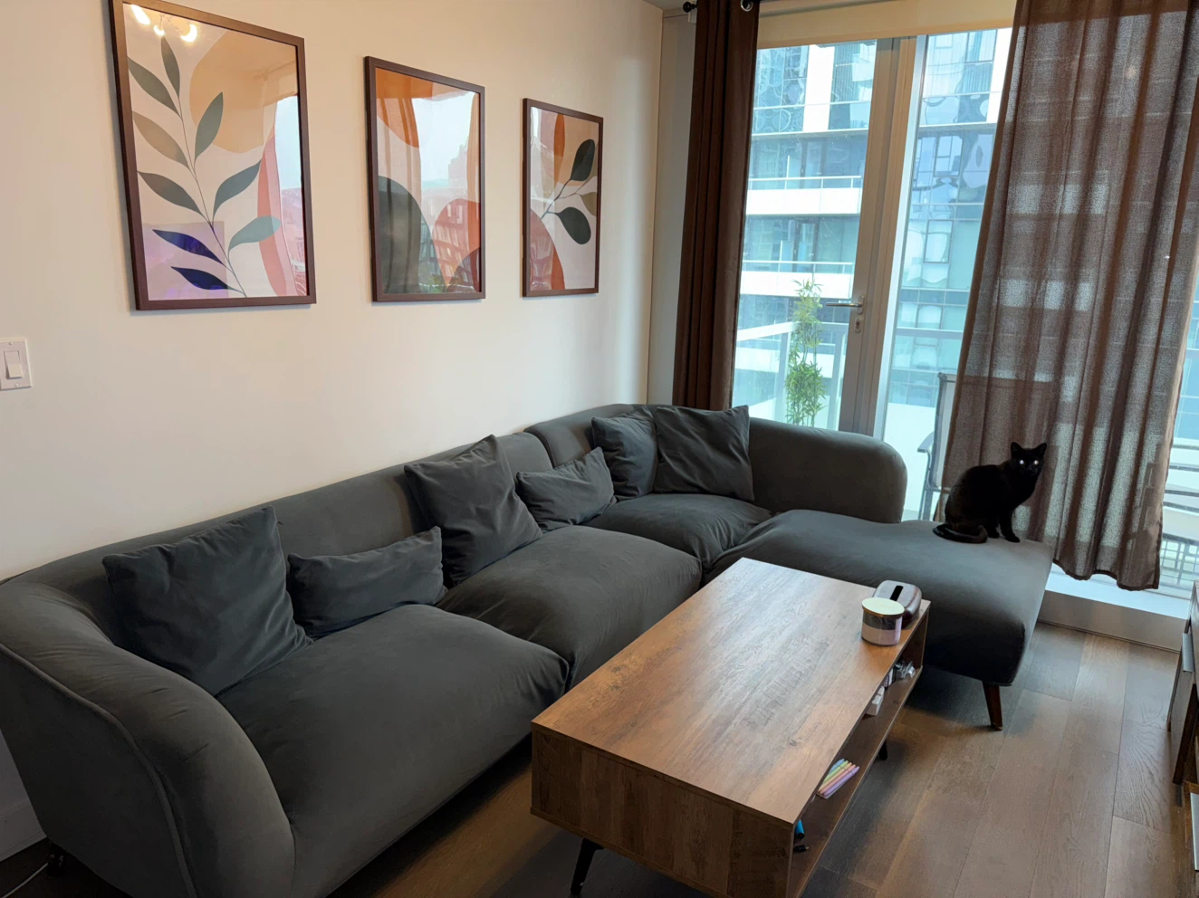 Grey Sectional Sofa