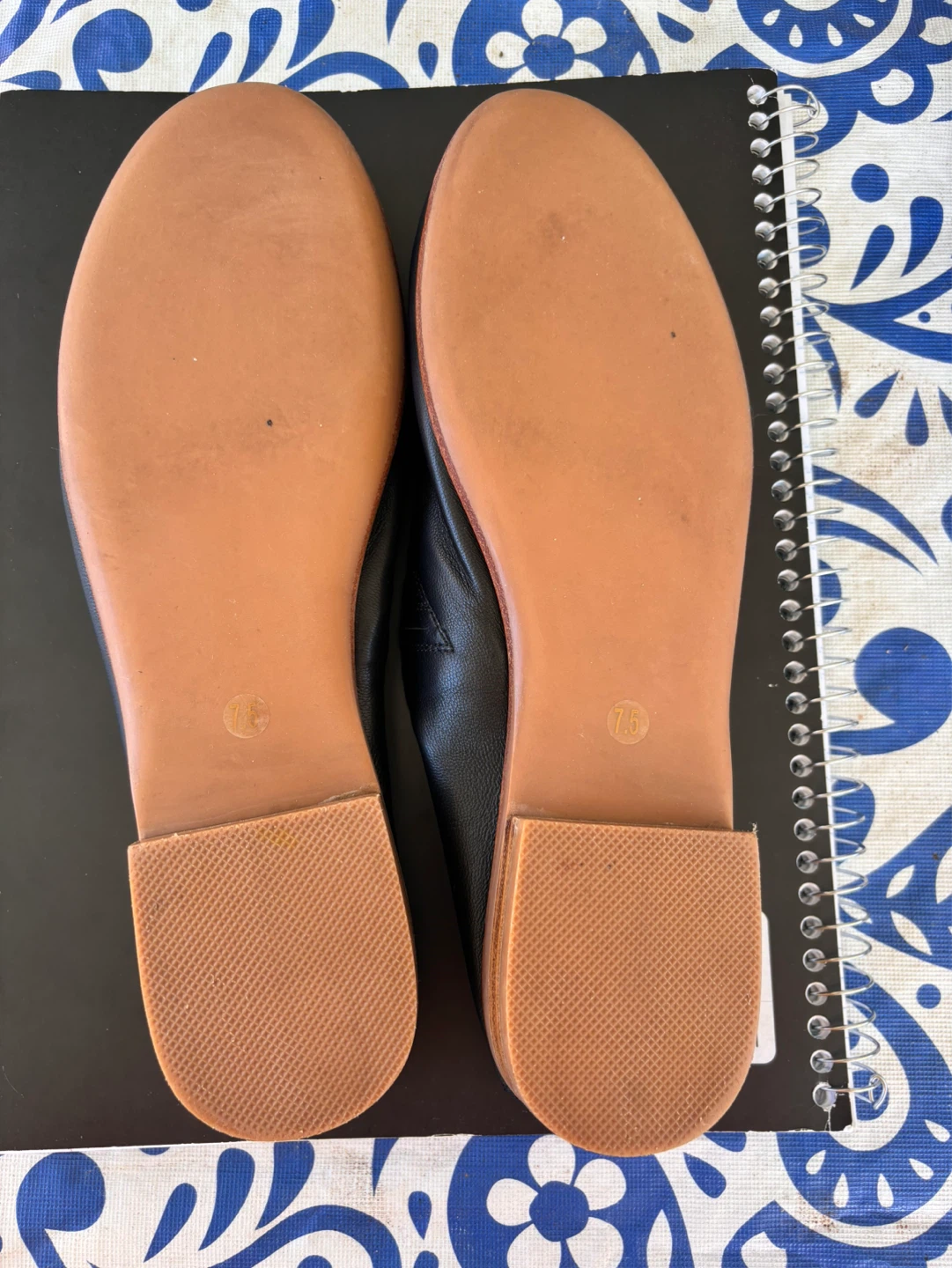 Jeffrey Campbell Black Leather Ballet Flats - photo 3
