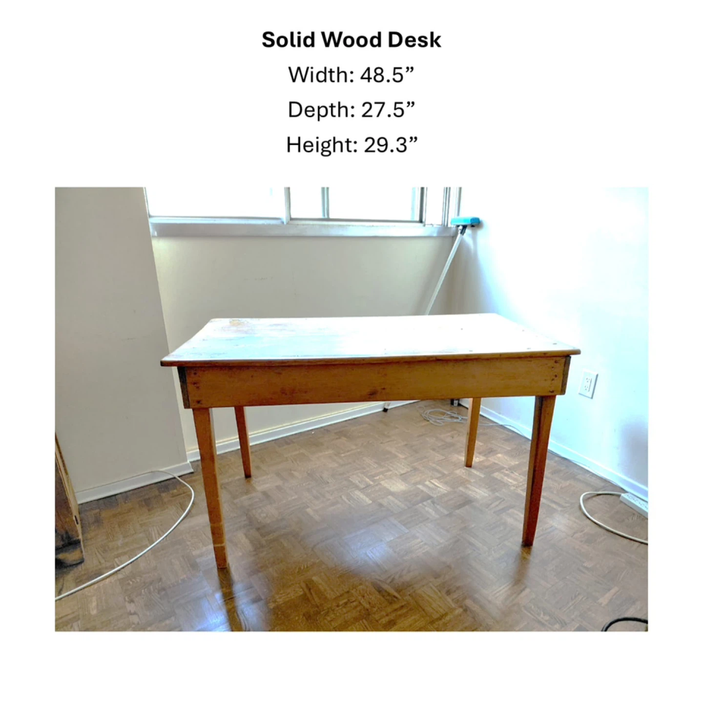 Estate Sale - Antique Pine Harvest Table