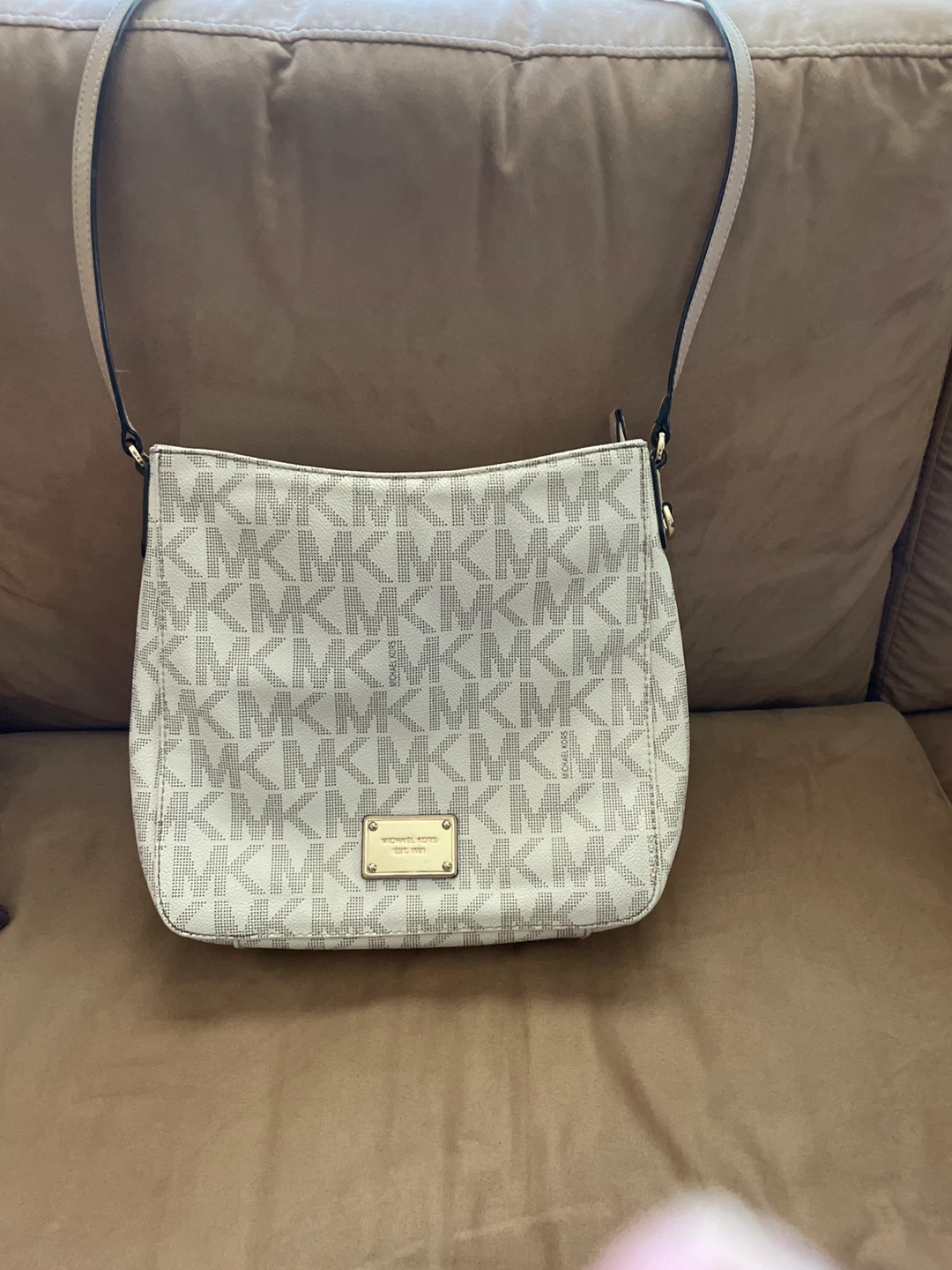 Michael Kors Monogram Crossbody Bag
