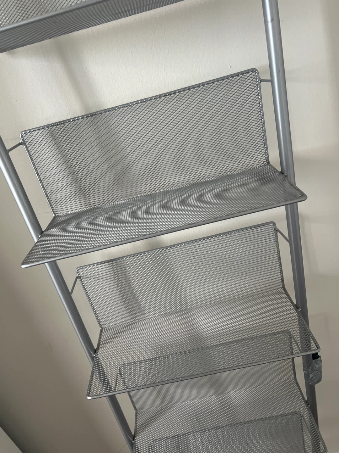 Grey Mesh Magazine Rack Shelf - photo 4