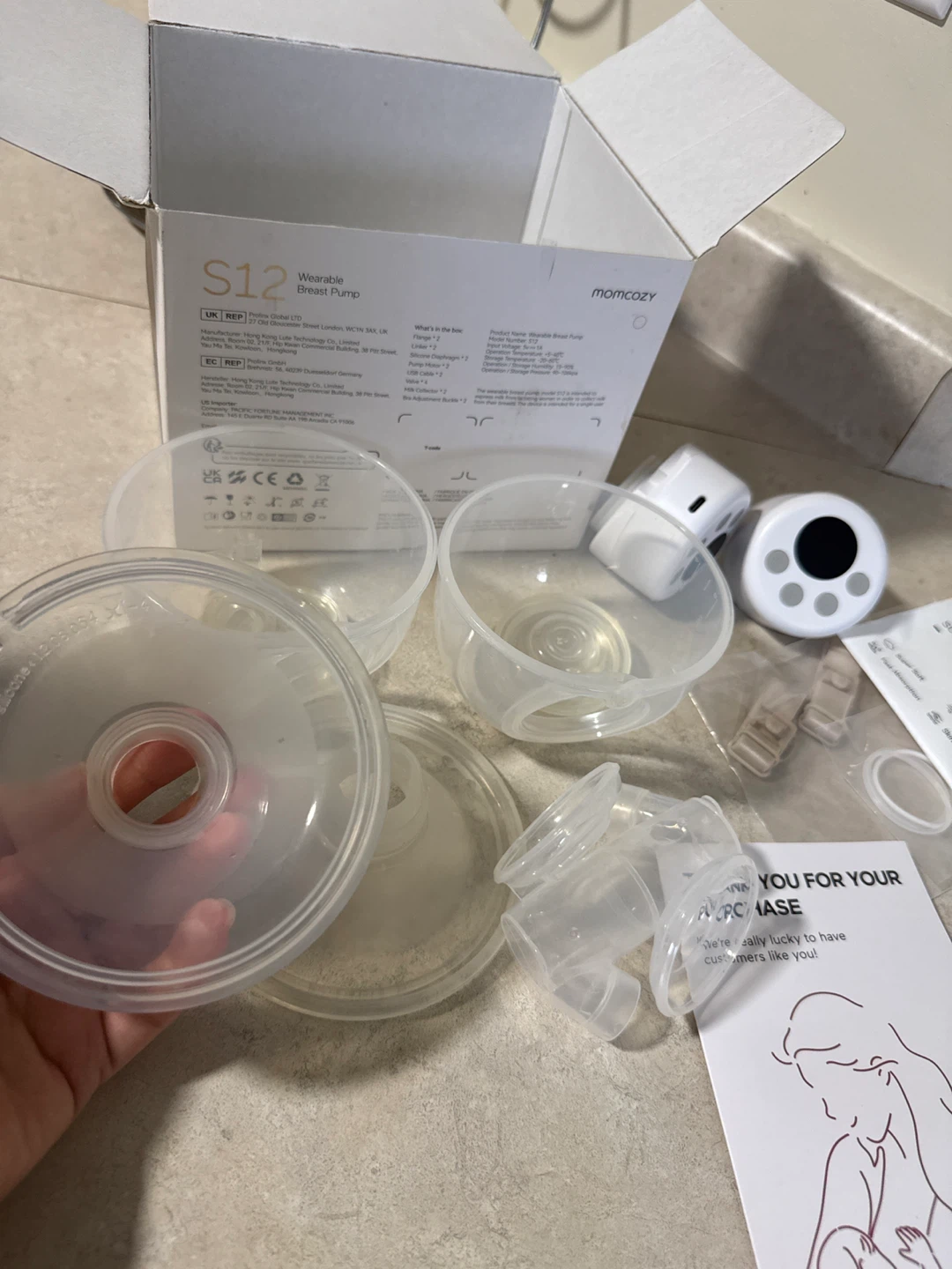 Momcozy S12 Wearable Breast Pump - photo 2