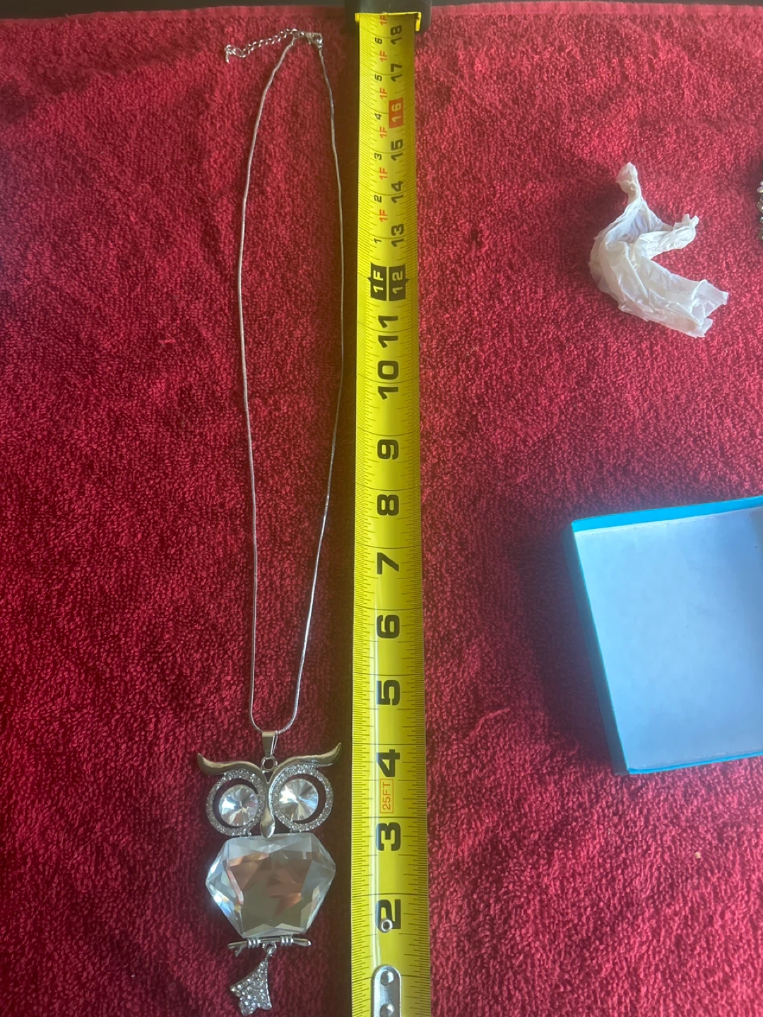 Sparkly Owl Pendant Necklace - photo 5