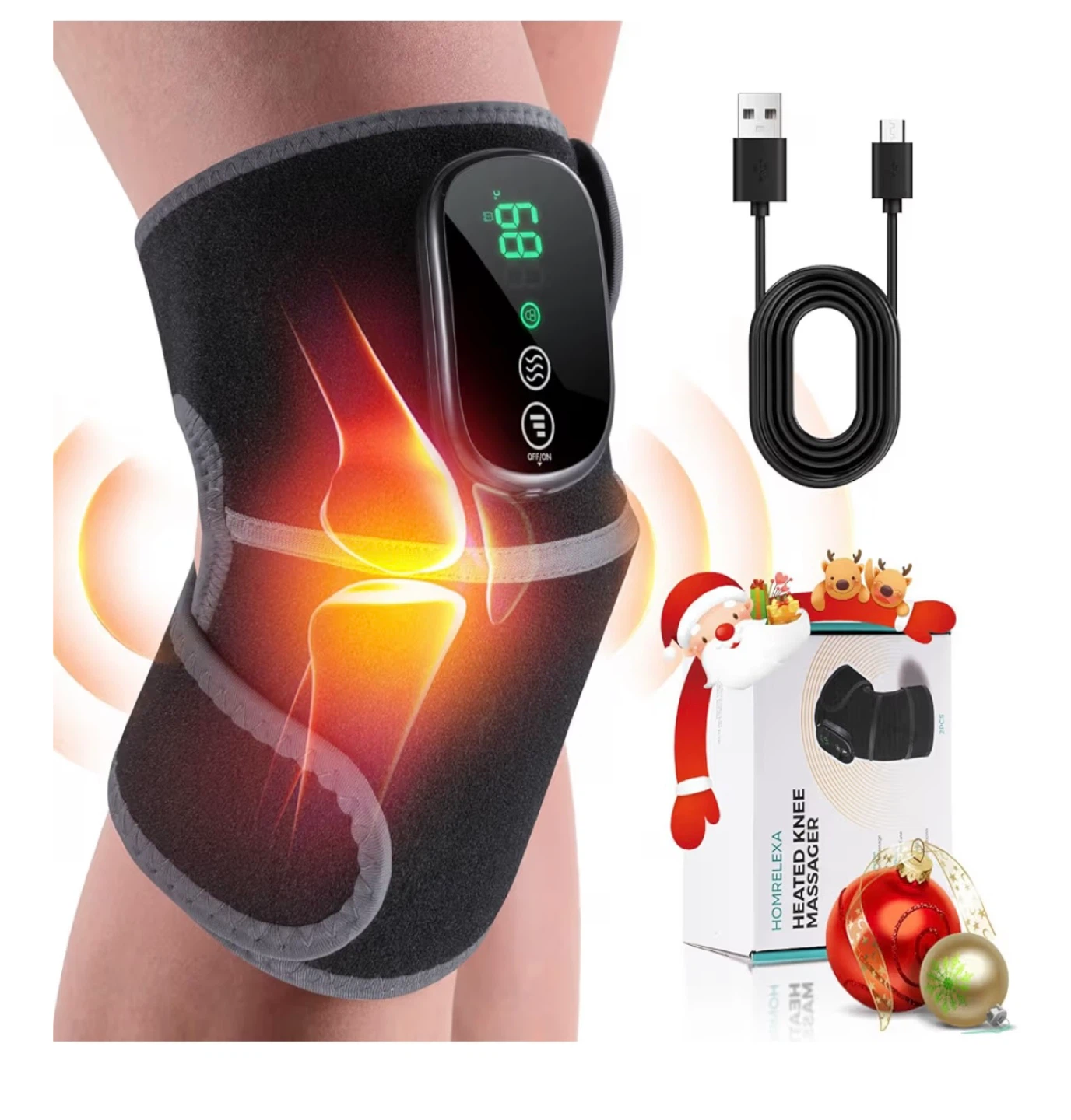 HOMPELEXA ⚽️Heated Knee Massager - photo 2