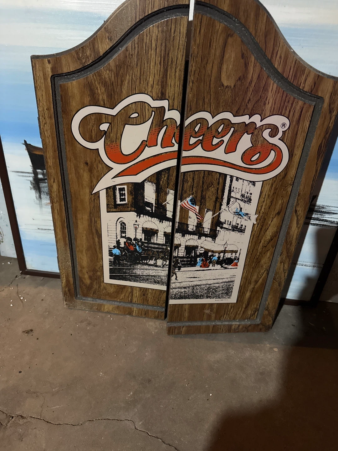 Sportcraft Dartboard Cabinet