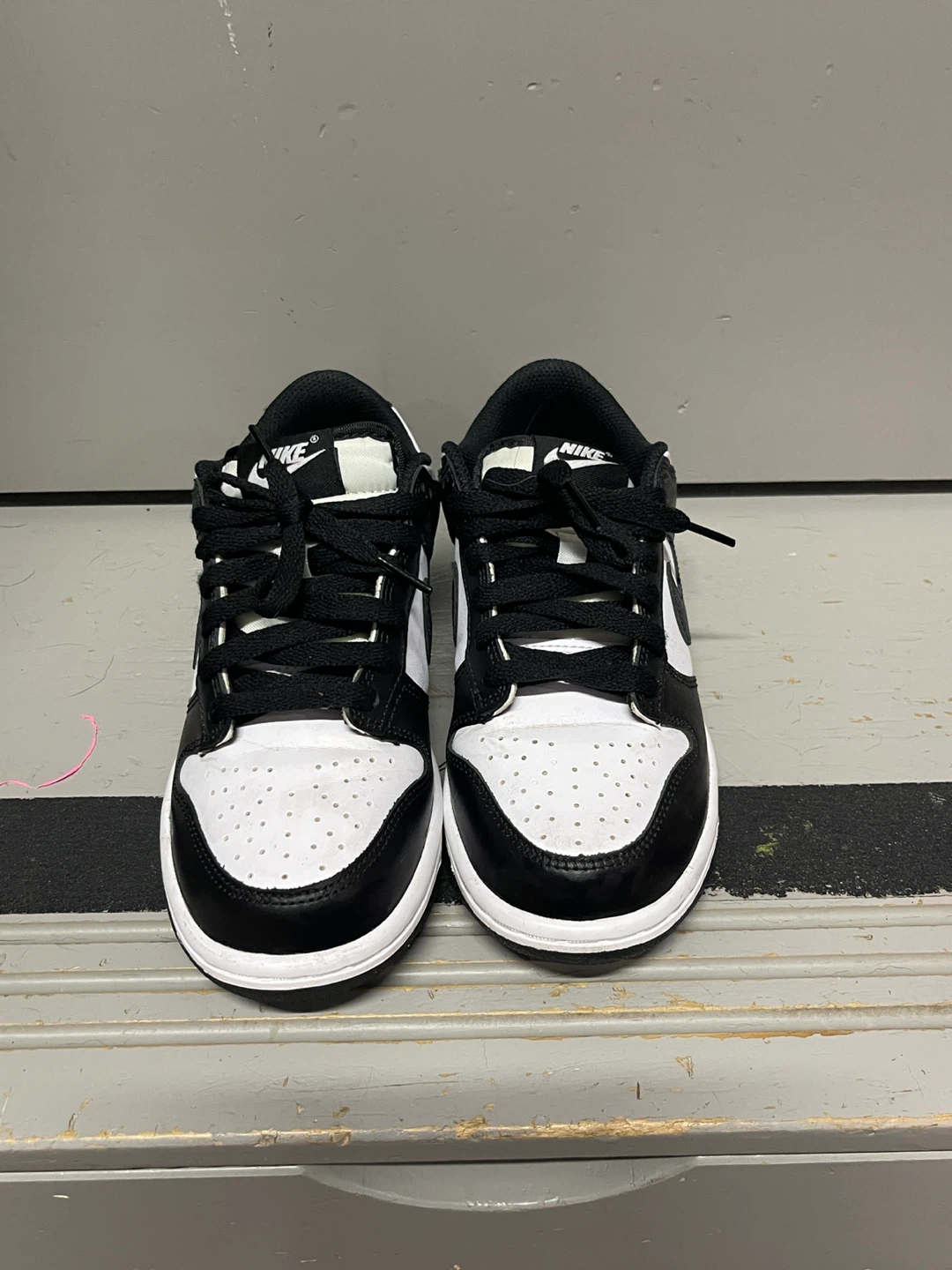 Nike Dunk Low Black White GS Youth Shoes