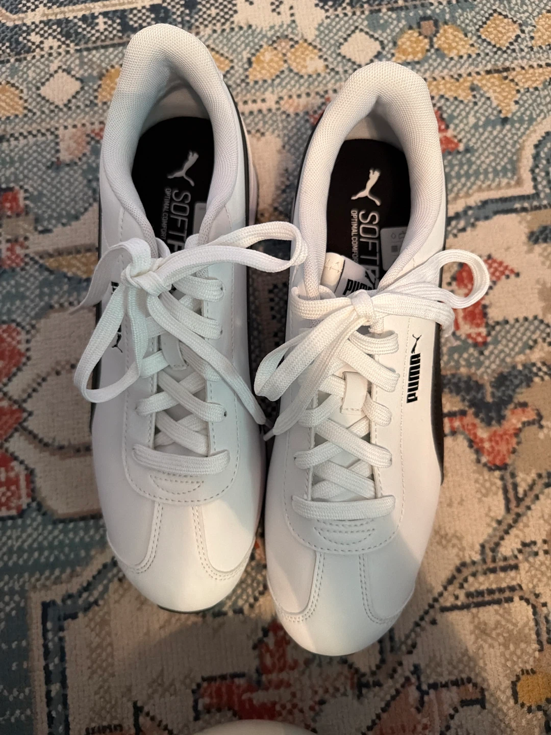 Puma White and Black Sneakers - photo 3