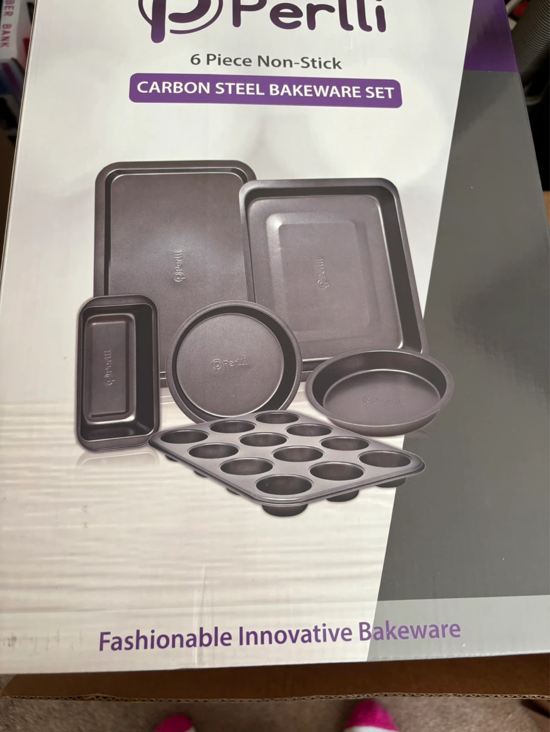 Perlli 6 Piece Non-Stick Carbon Steel Bakeware Set - photo 3
