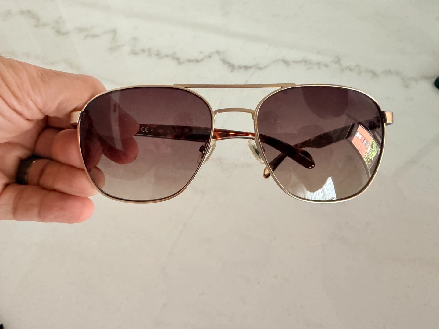 Lunettes de soleil Fossil (usagées) ⚽️