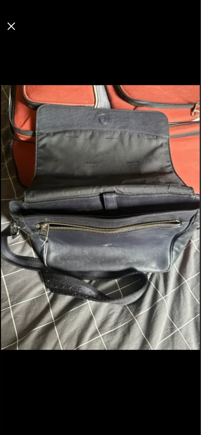 Coach Leather Messenger Bag - photo 3