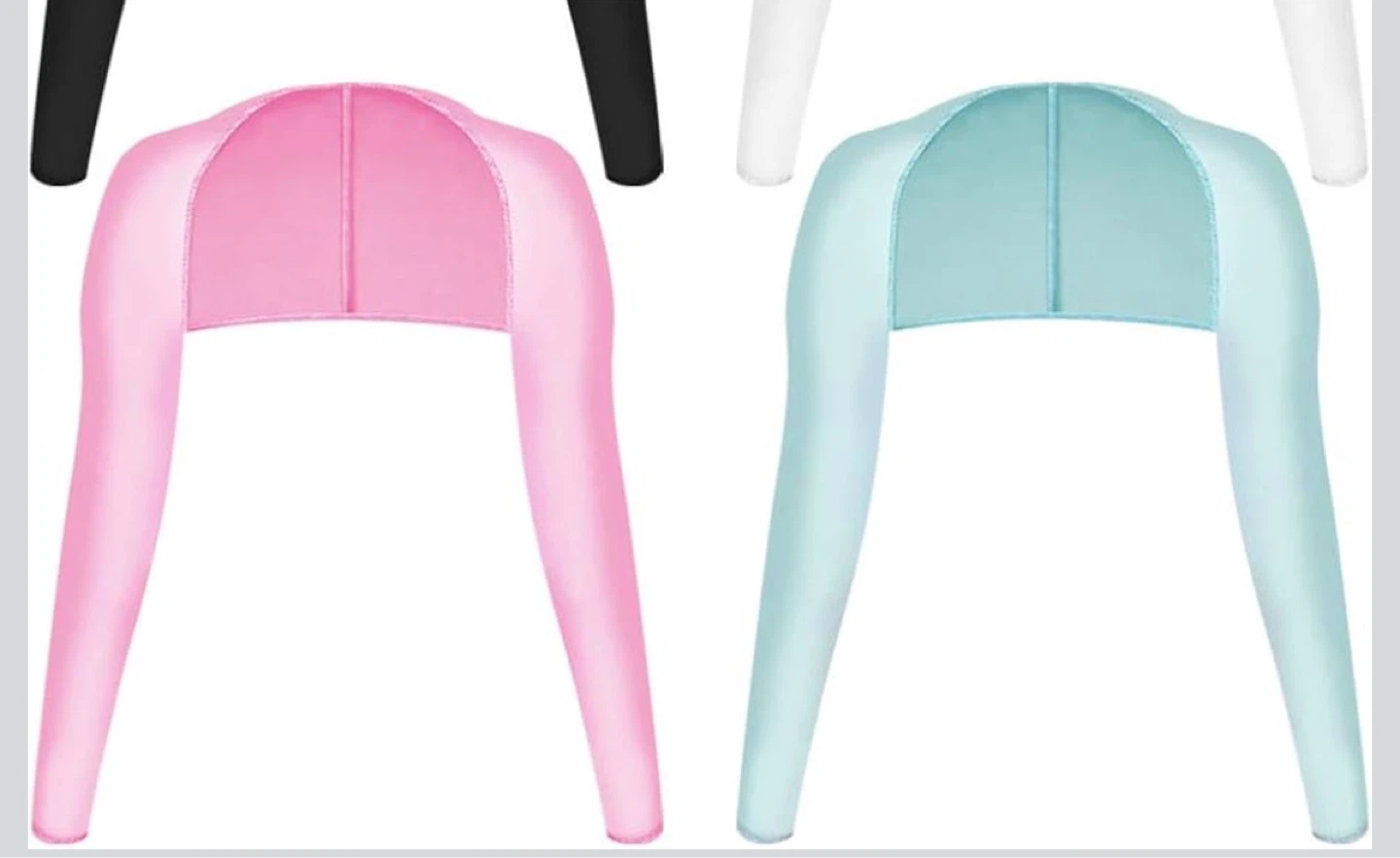 UV Protection Arm Sleeves - Pink & Teal ⚽️ - photo 2