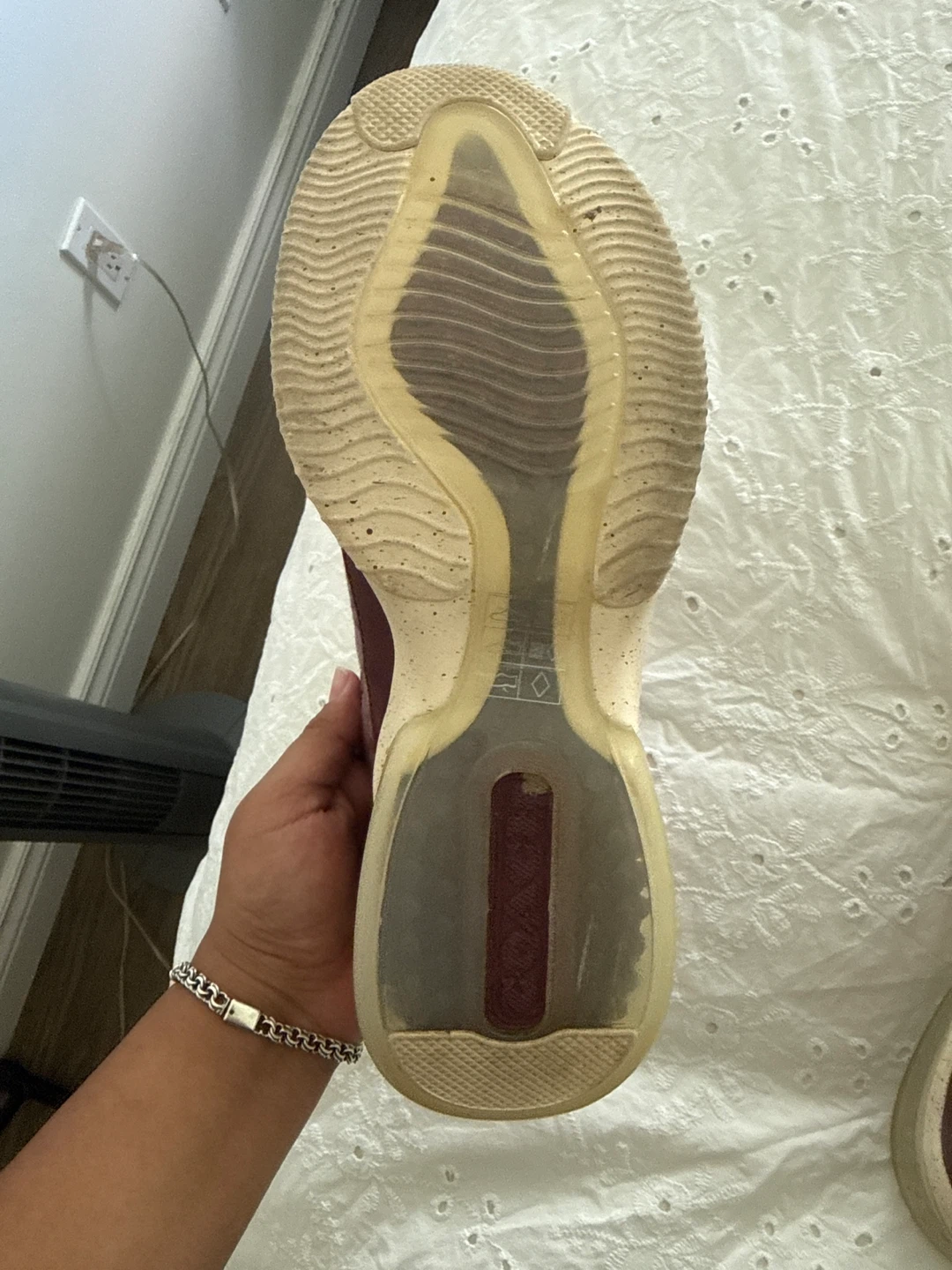 Coach Burgundy & Beige Signature Sneakers - photo 2