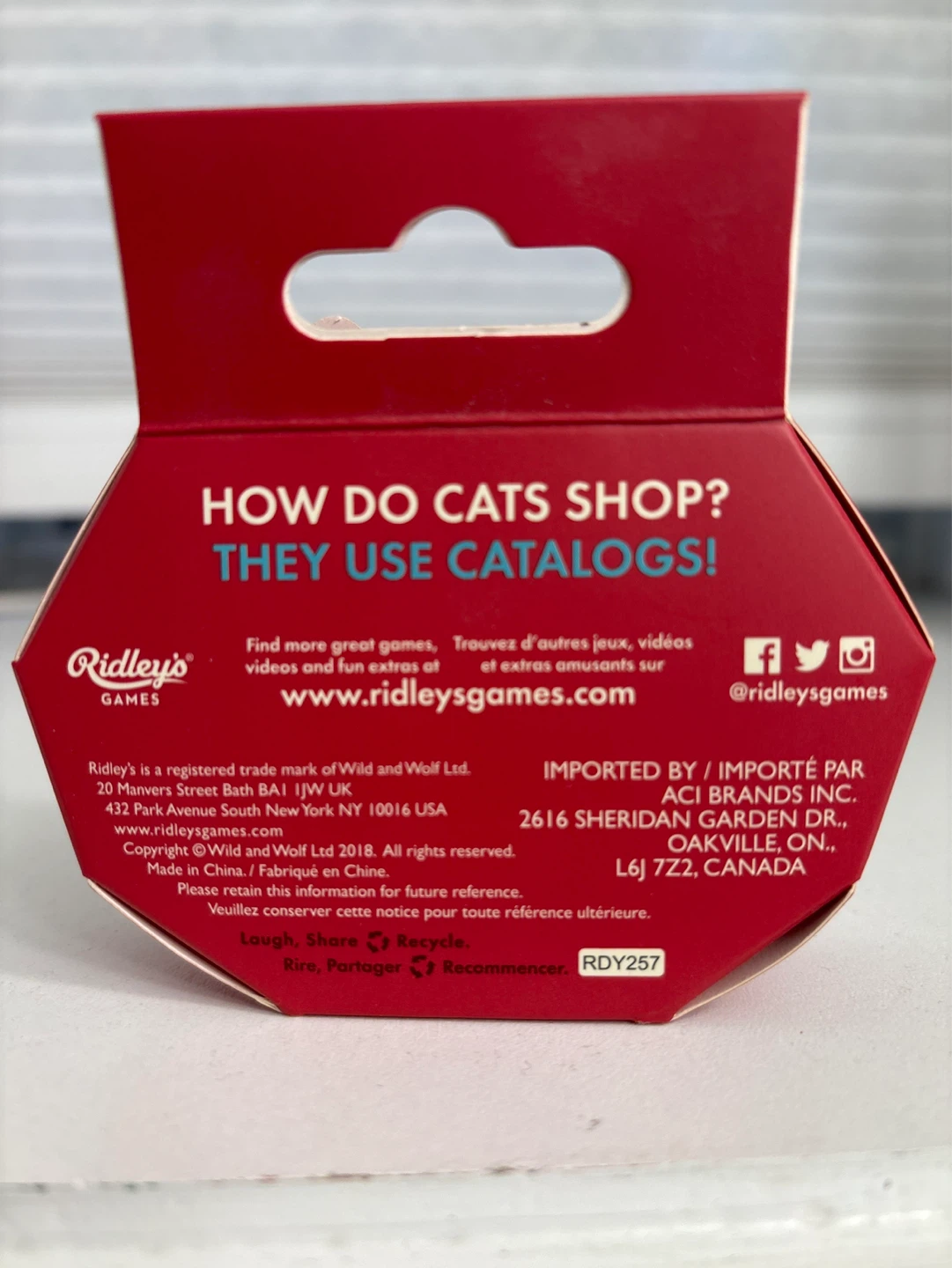 ⚽️Ridley's Games Cat Joke Cards - photo 2