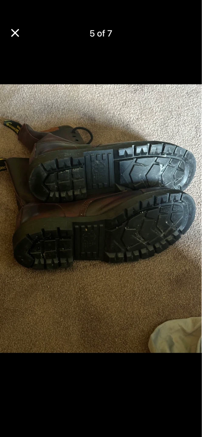 Dr. Martens 1460 Combat Boot 10 Hole Cherry Dr Martens - photo 3