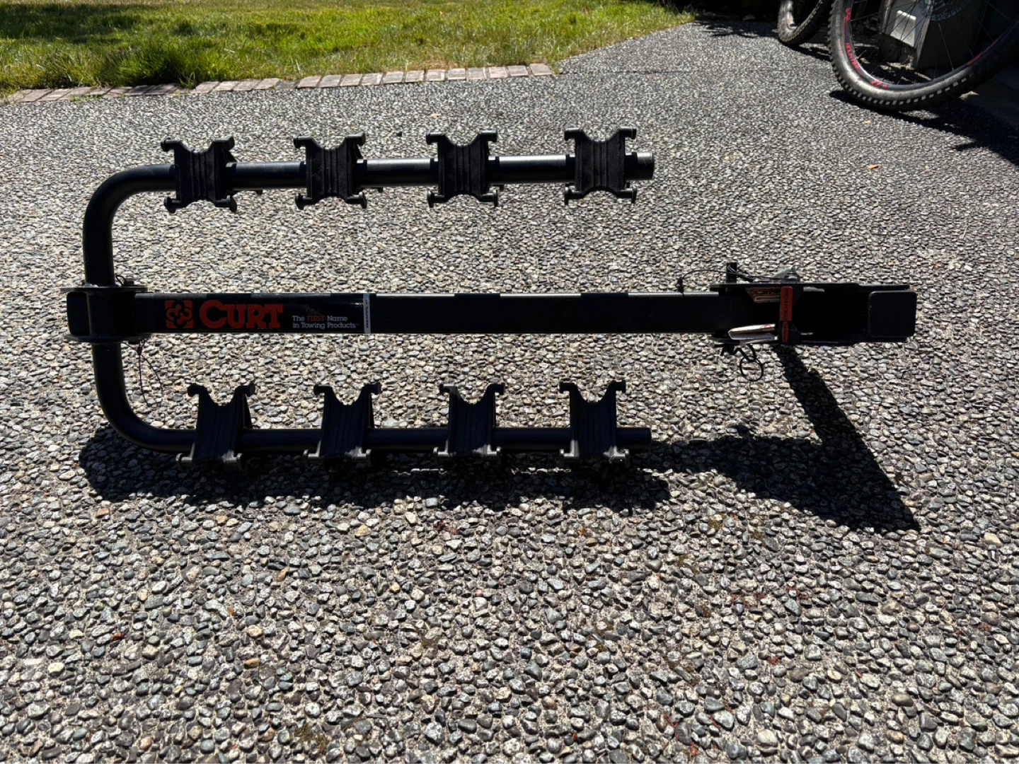 CURT  Bike Hitch Mounted Bike Rack