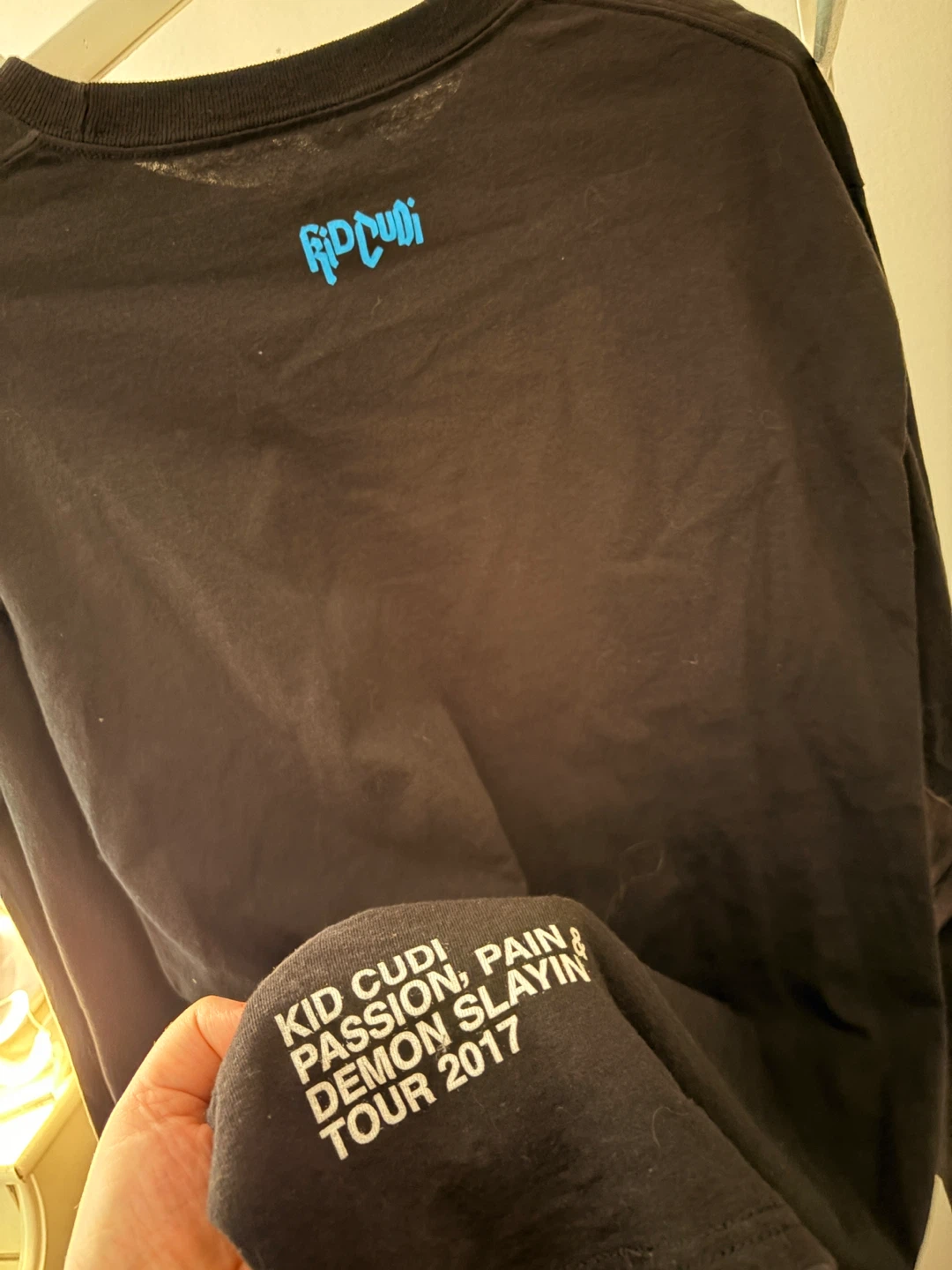 Kid Cudi Passion, Pain & Demon Slayin Tour 2017 Merch T-Shirt - photo 5
