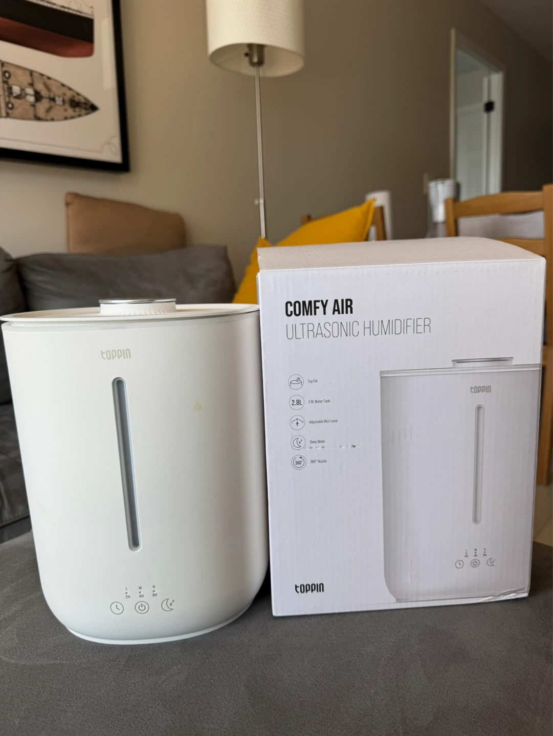 TOPPIN Comfy Air Ultrasonic Humidifier