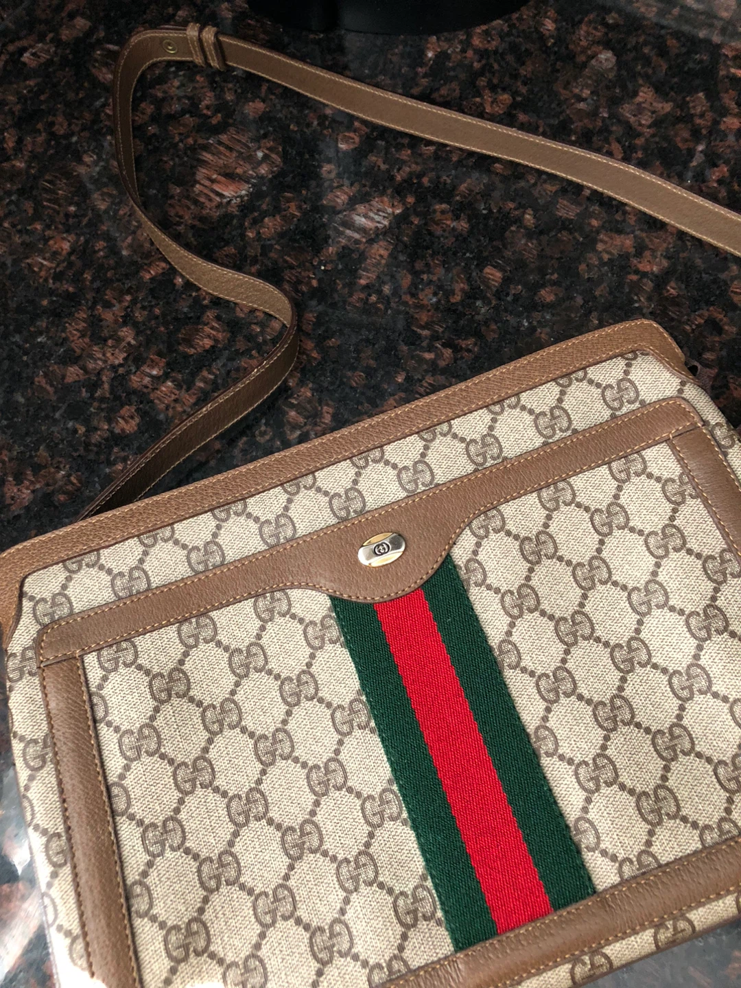 Gucci Vintage Sherry Line Purse