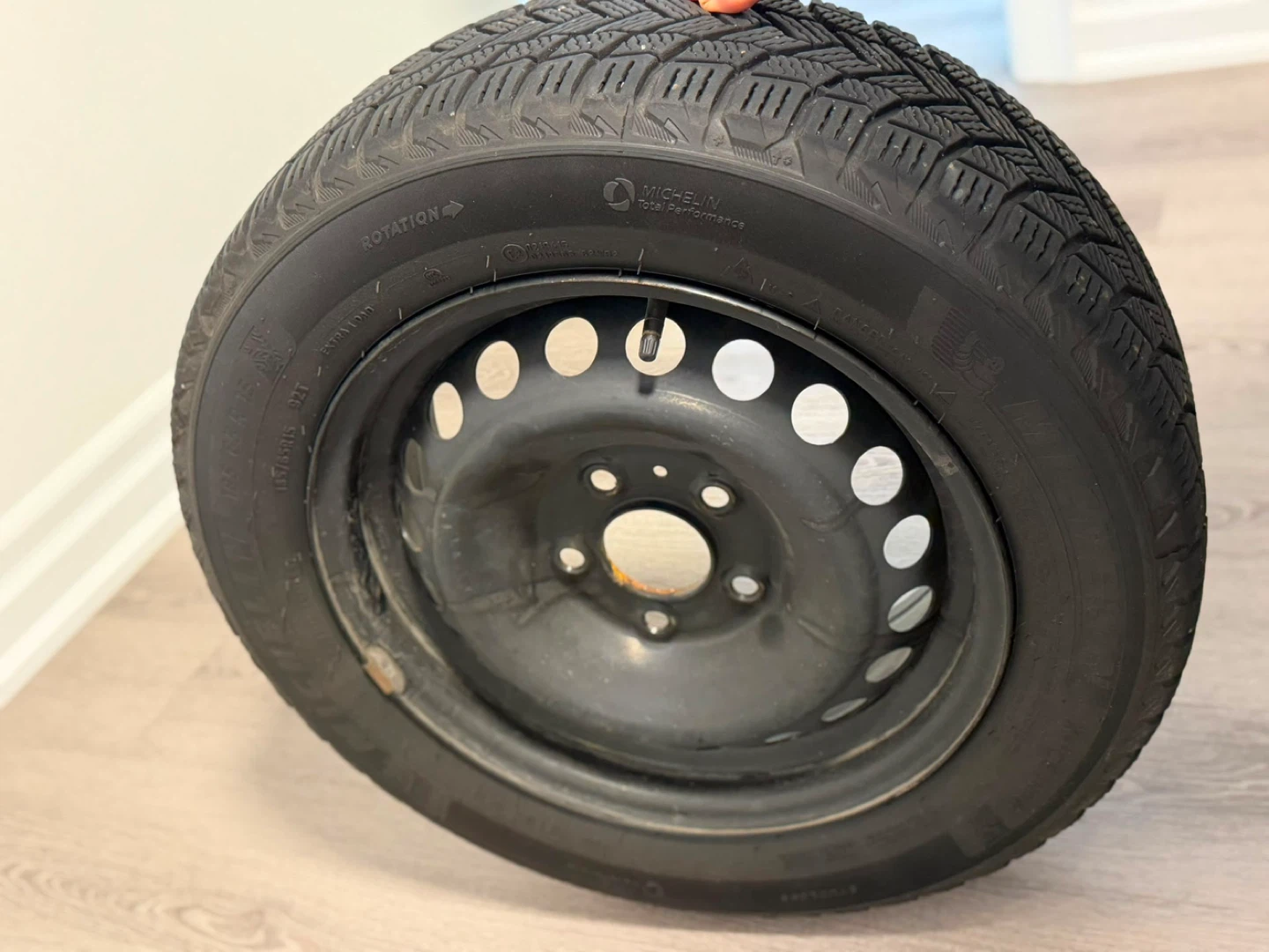 Michelin Winter Tire with Rim