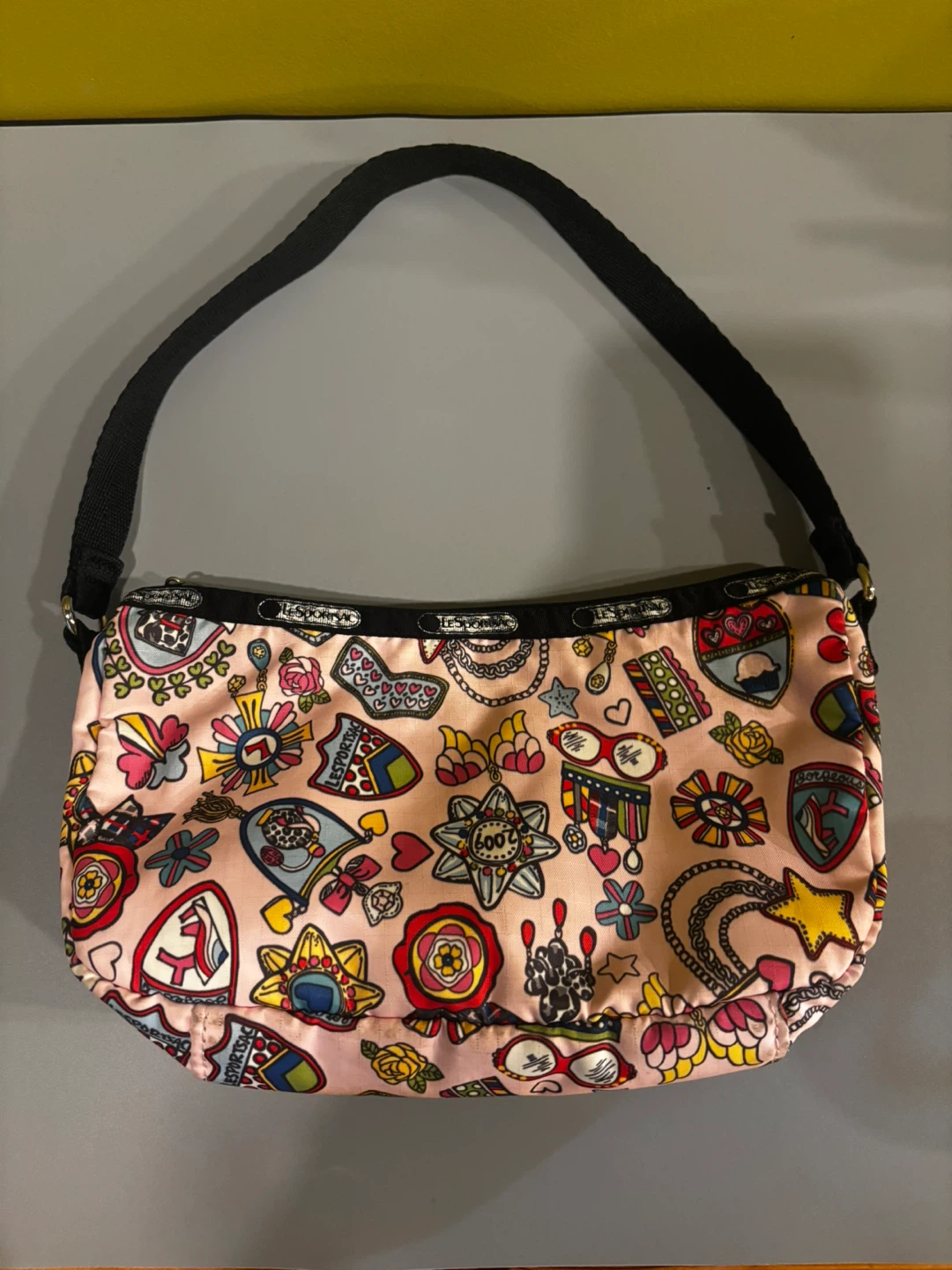LeSportsac Pink Charm Print Shoulder Bag - photo 3