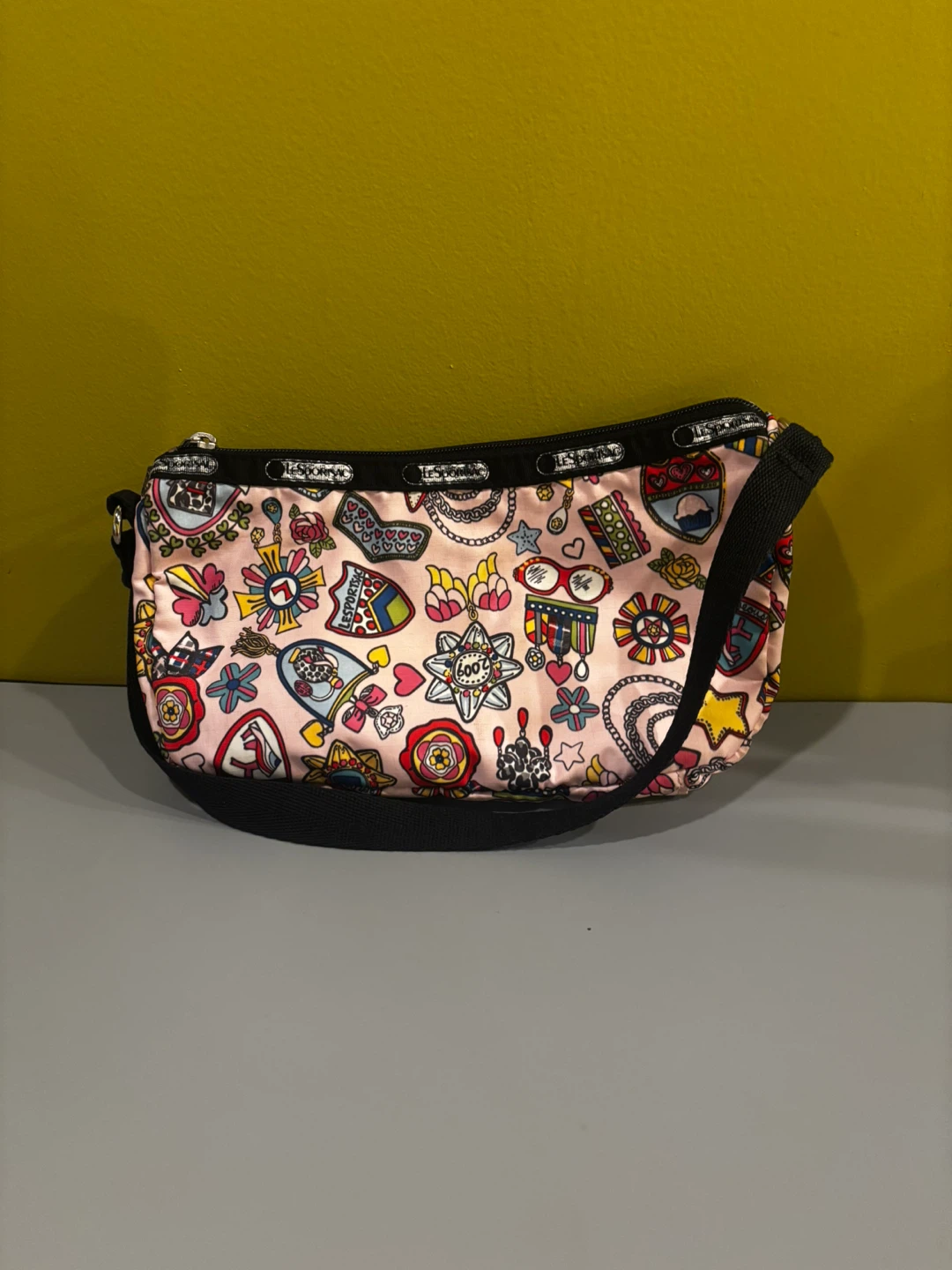 LeSportsac Pink Charm Print Shoulder Bag - photo 2