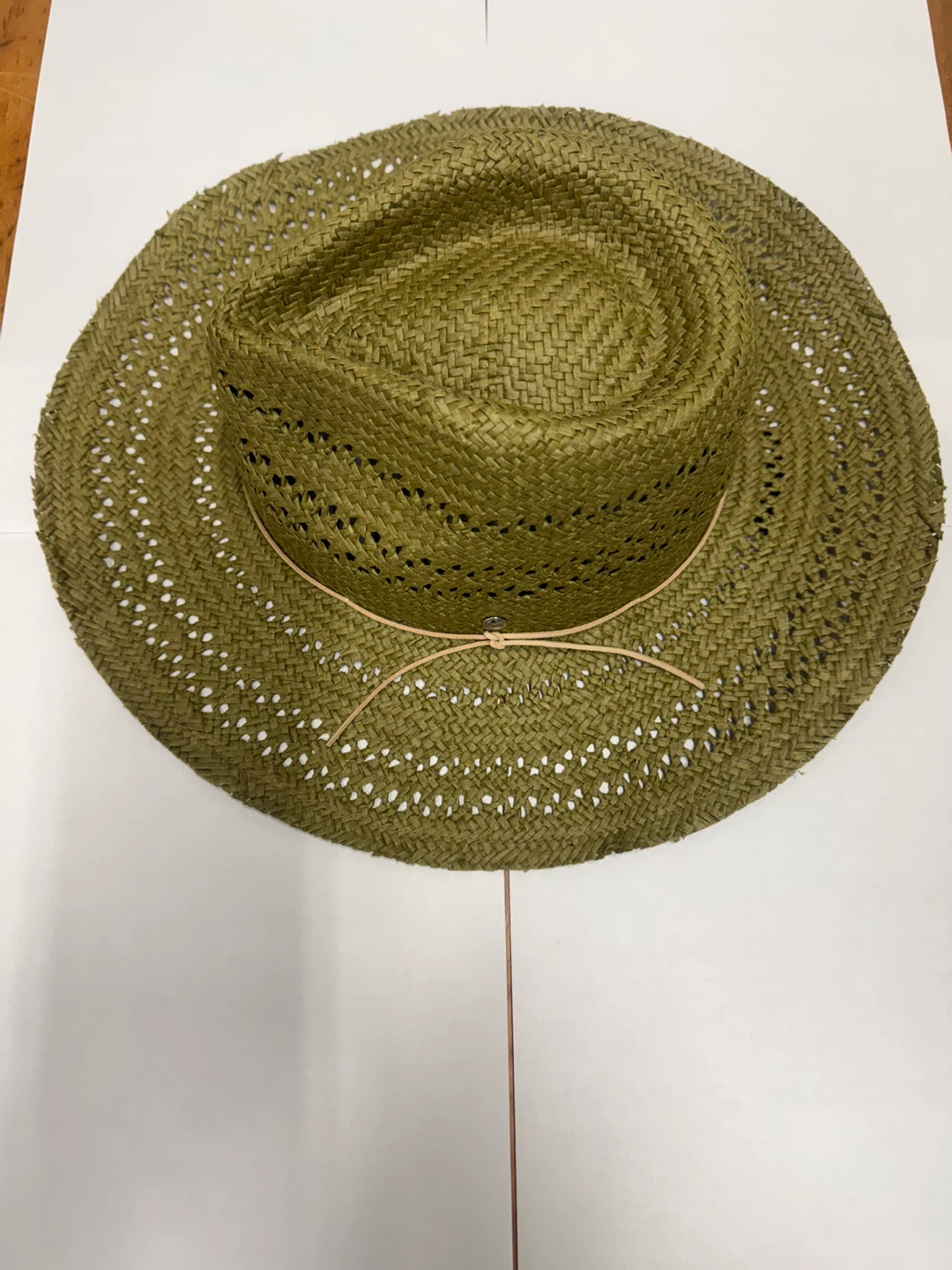 Rag & Bone Straw Fedora Hat