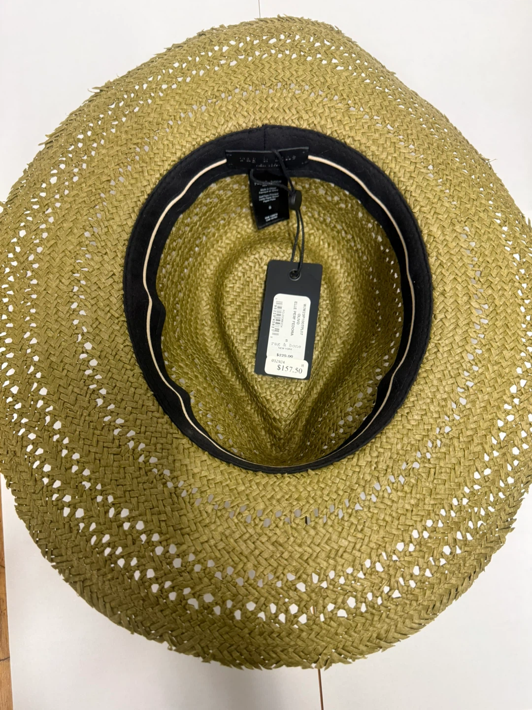 Rag & Bone Straw Fedora Hat - photo 5