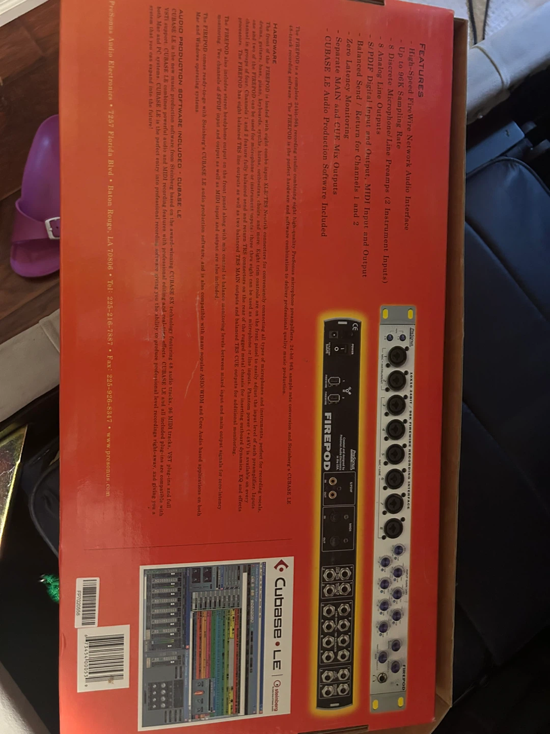 PreSonus FirePod 24-Bit/96k FireWire Recording Interface