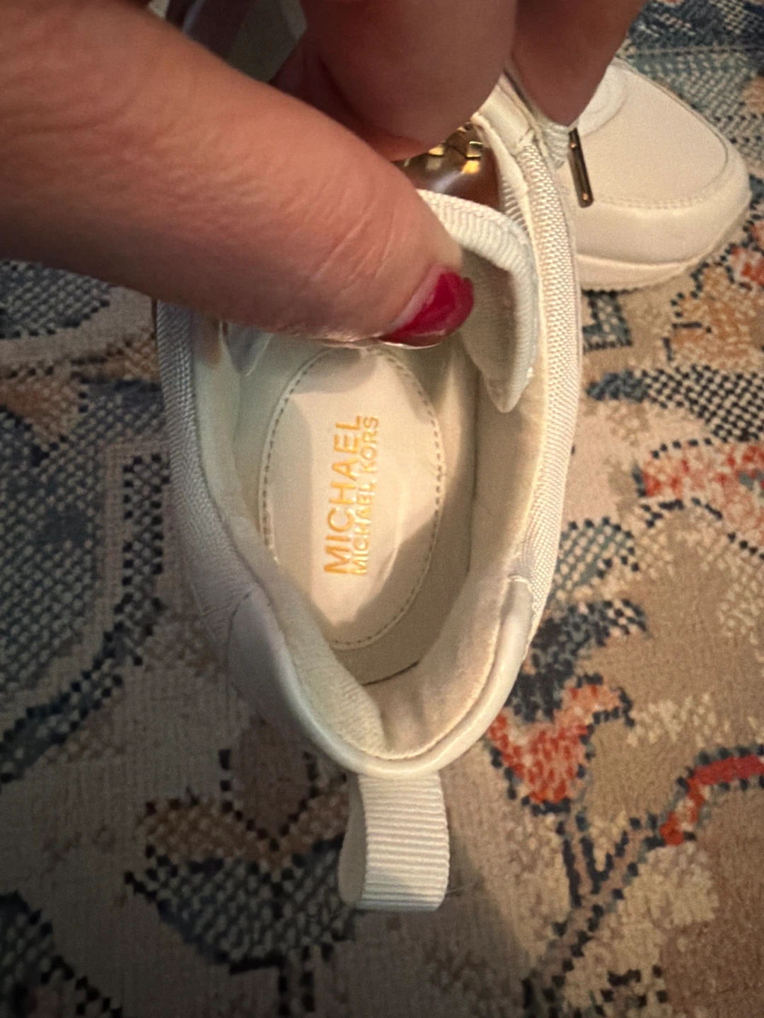 Michael Kors White Leather Sneakers - photo 4