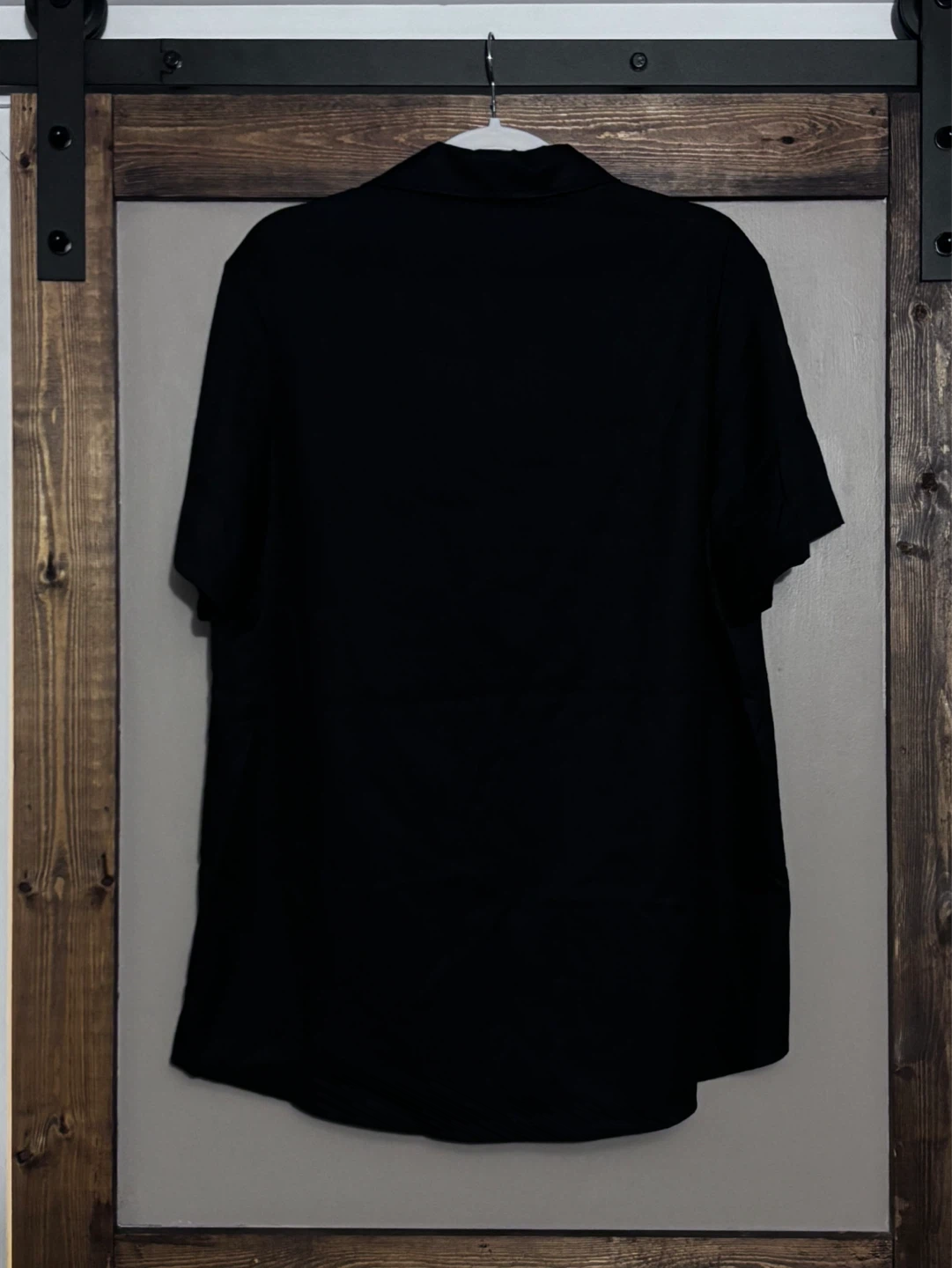 ⚽️Black & Purple Bowling Shirt - photo 3