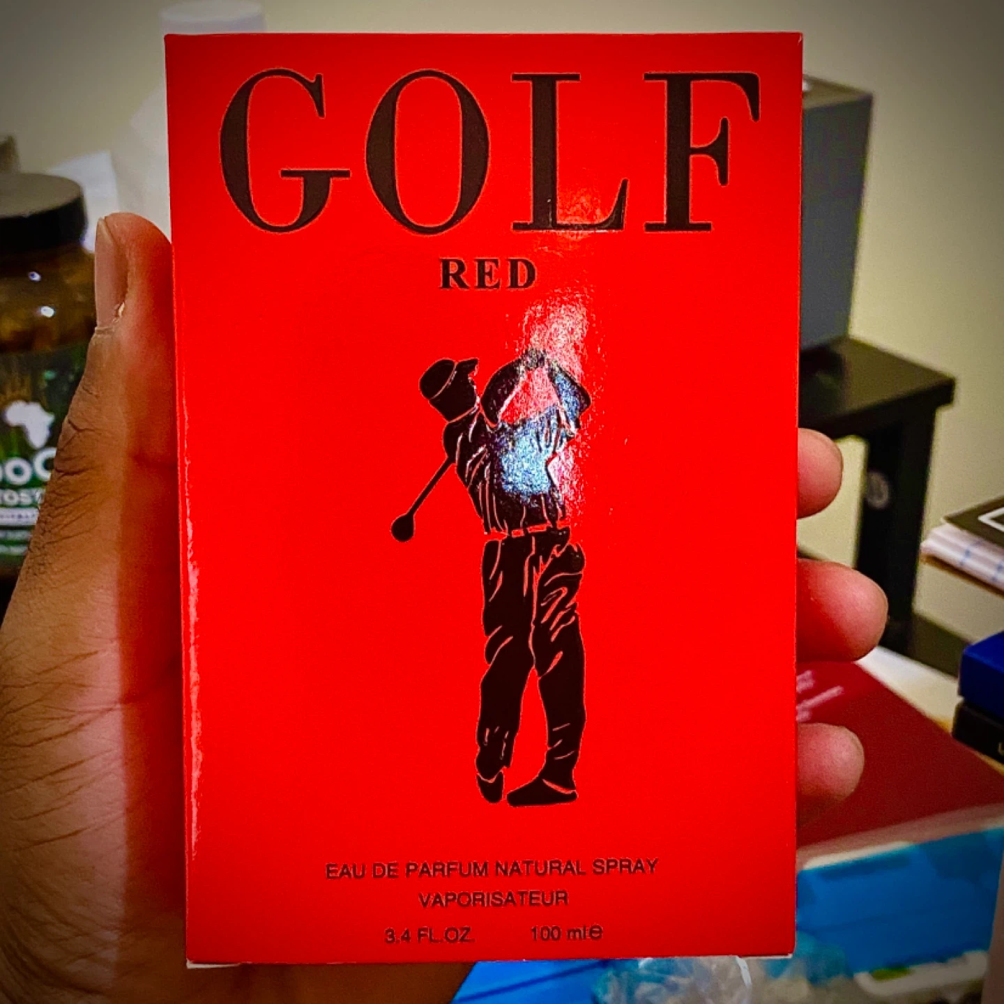 Men’s Luxury Fragrance – GOLF RED Cologne (Long Lasting)