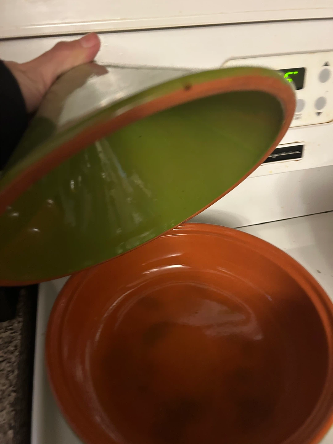 Green Ceramic Tagine Pot - photo 4