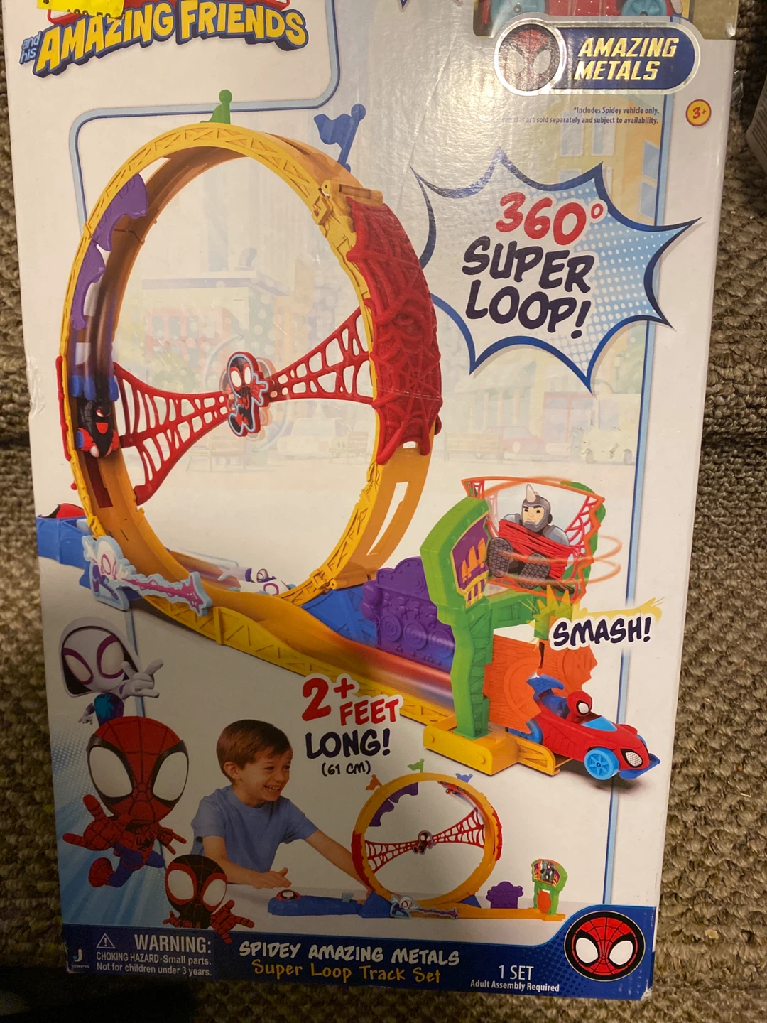 ⚽ Spidey Amazing Metals Super Loop Track Set - photo 2