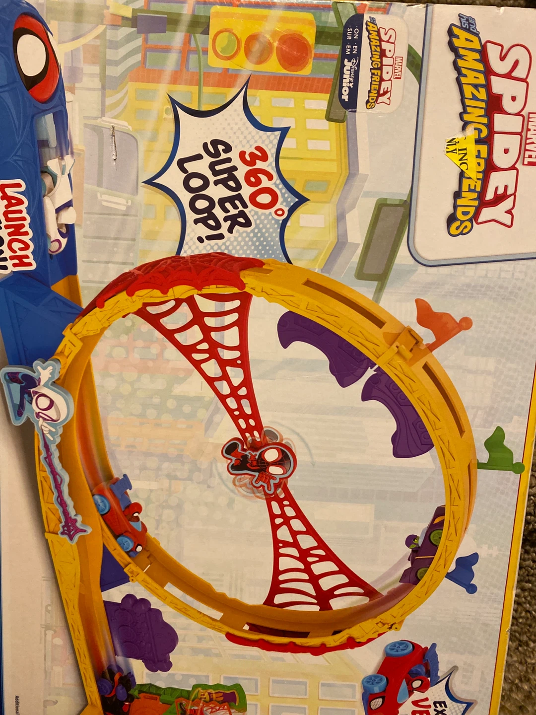 ⚽ Spidey Amazing Metals Super Loop Track Set