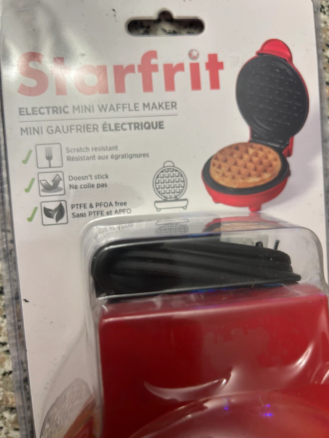 Starfrit Electric Mini Waffle Maker - photo 3