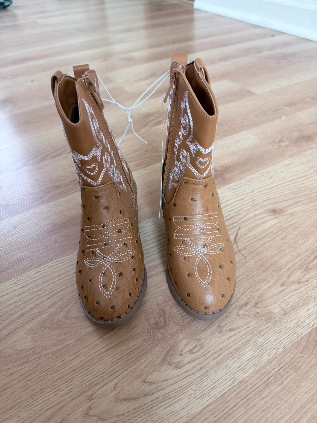 Brown Western girls Cowboy Boots-size 7⚽️ - photo 3