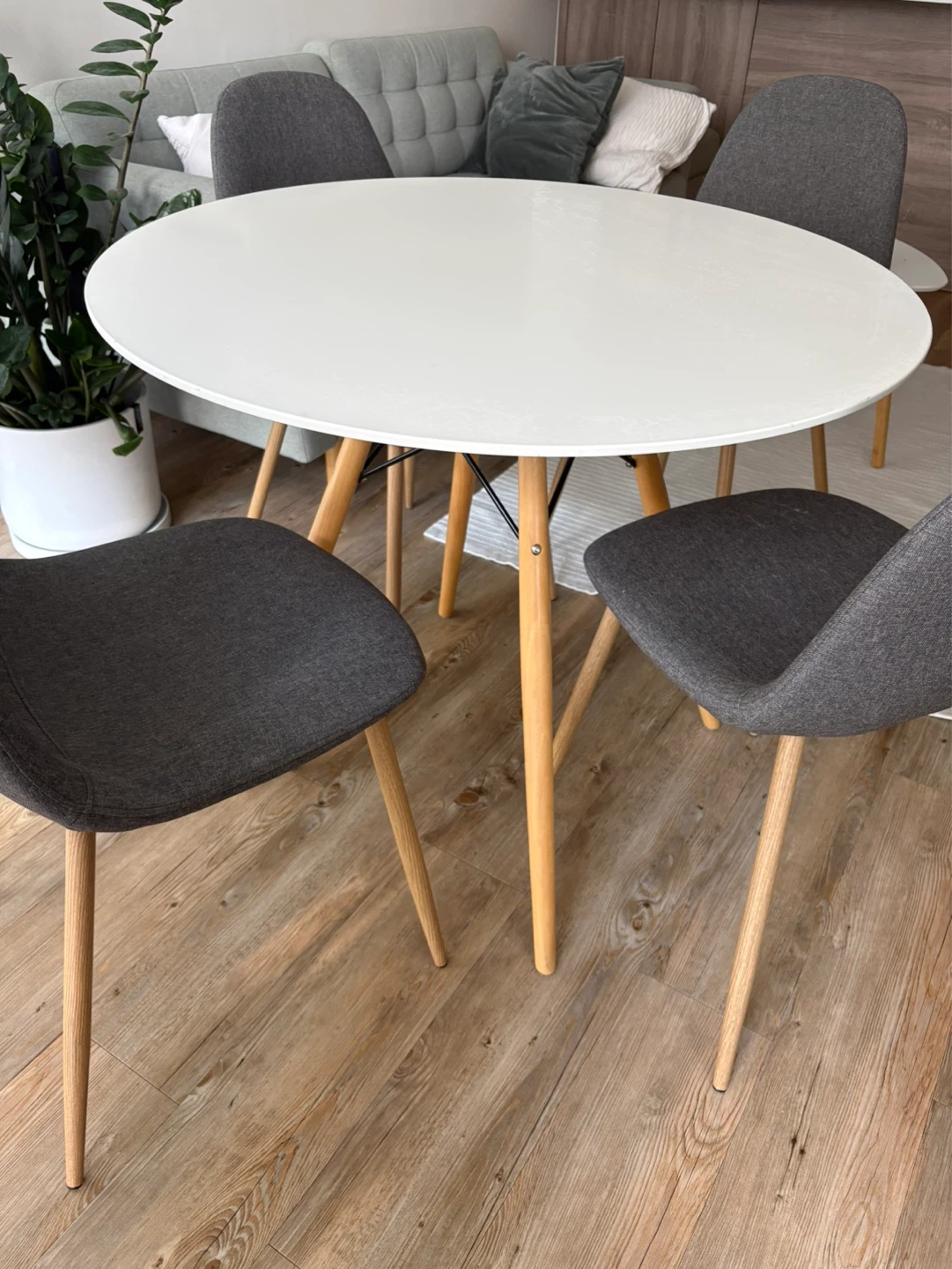 Dining set and 4 chairs - photo 2