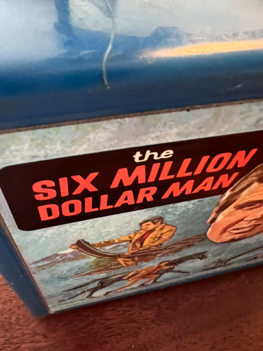 Vintage 1974 Six Million Dollar Man Lunch Box Collectible - photo 5