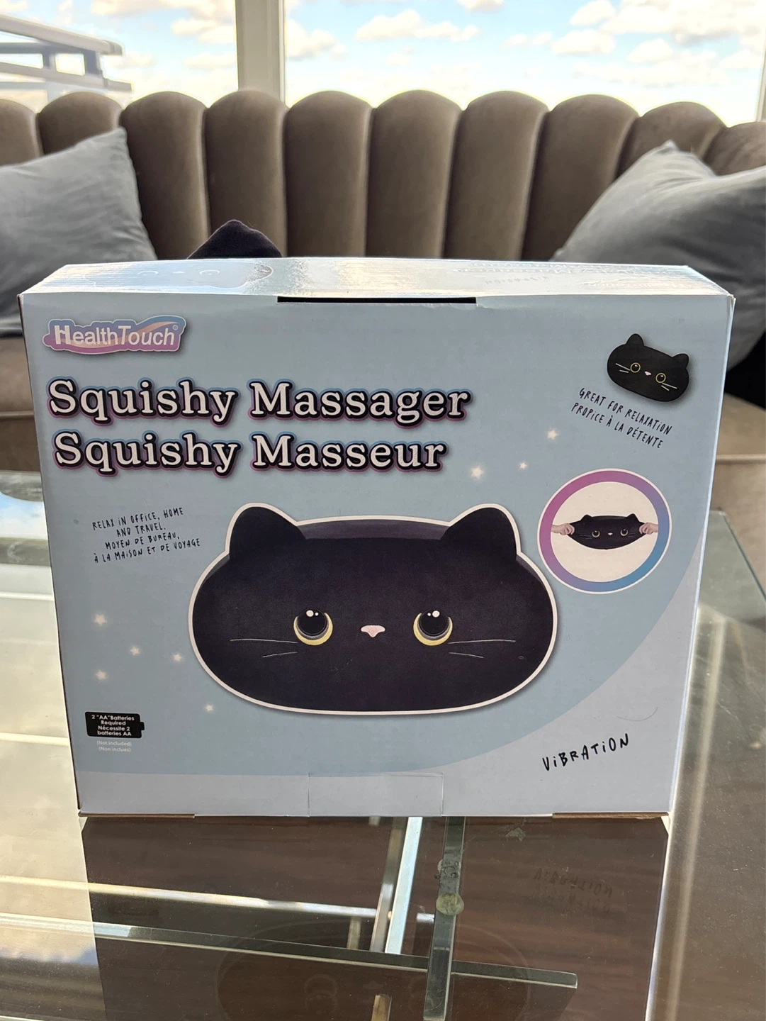 HealthTouch Squishy Massager - Black Cat - photo 2