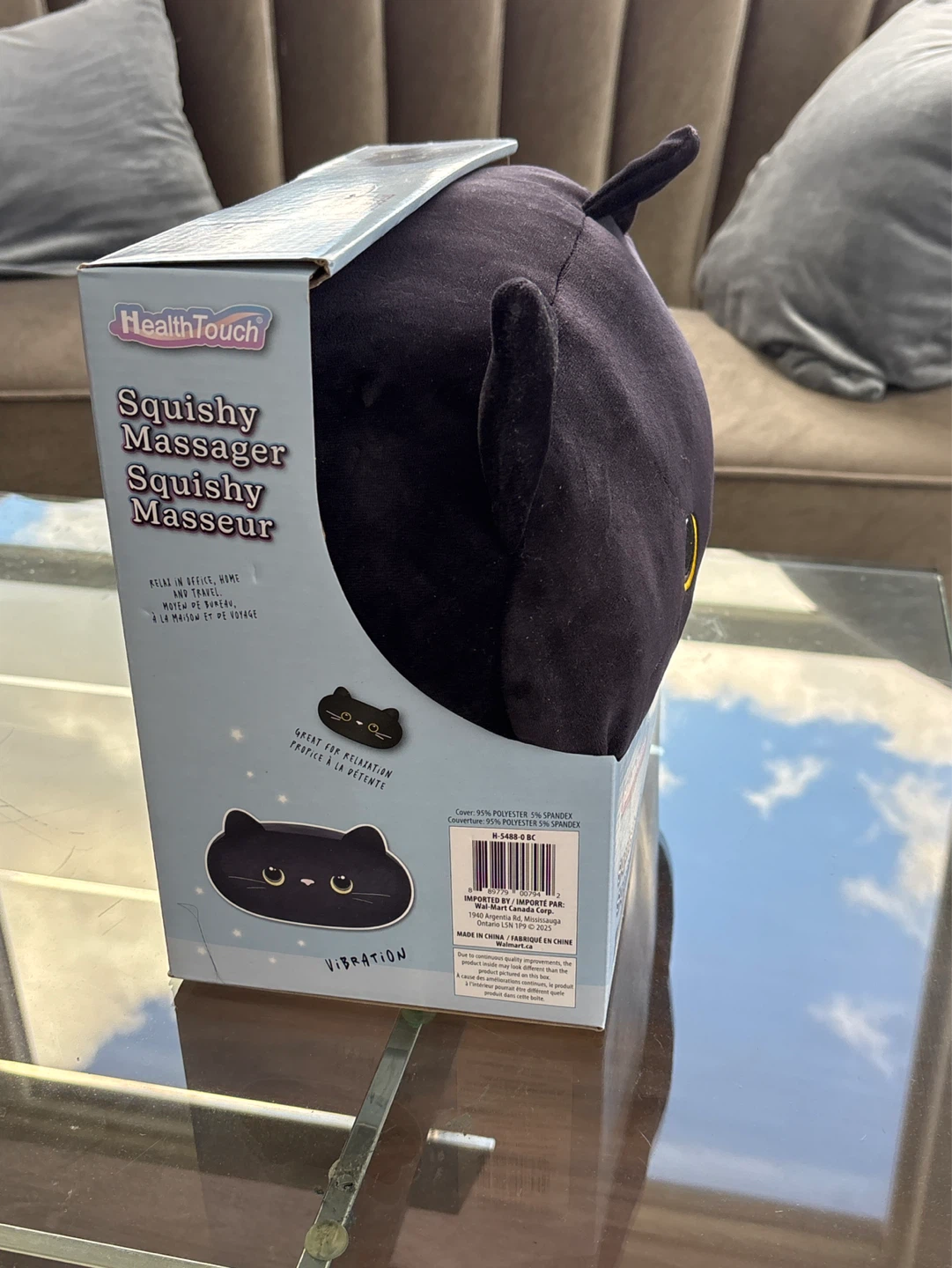 HealthTouch Squishy Massager - Black Cat - photo 3