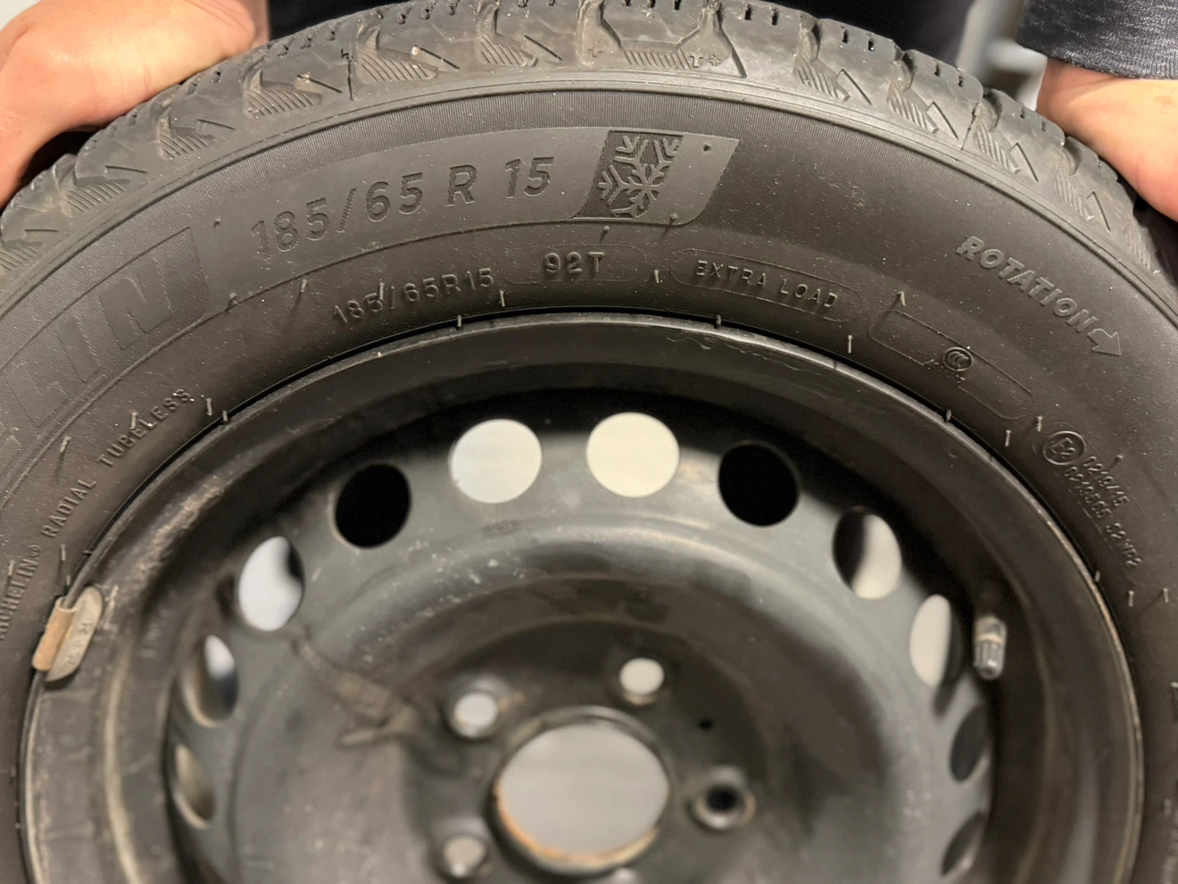 Michelin Winter Tire 185/65 R 15