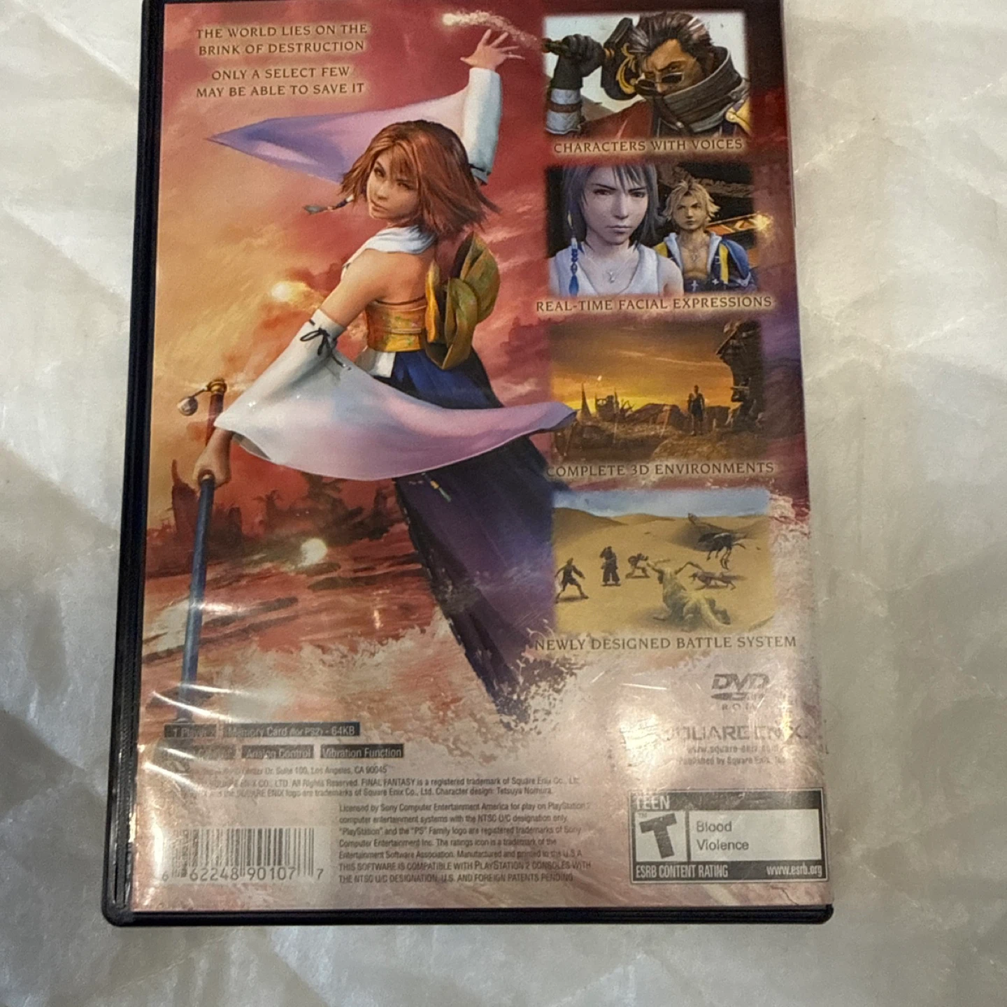 PlayStation 2 Final Fantasy X Greatest Hits Game - photo 3