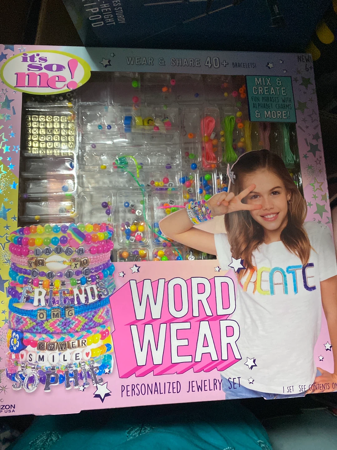 ⚽ It's So Me! Word Wear Personalized Jewelry Set
