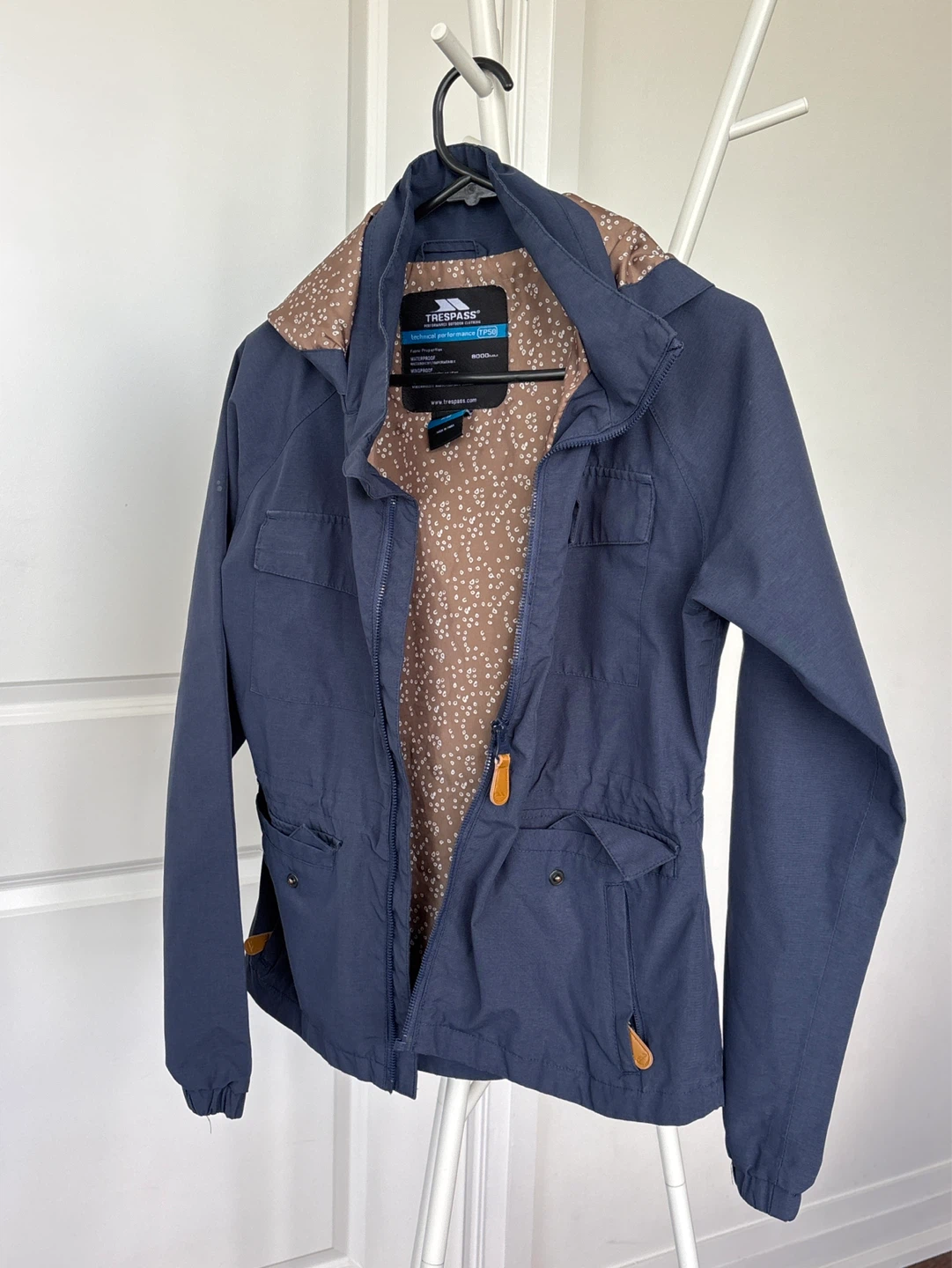 Trespass Navy Blue Hooded Jacket