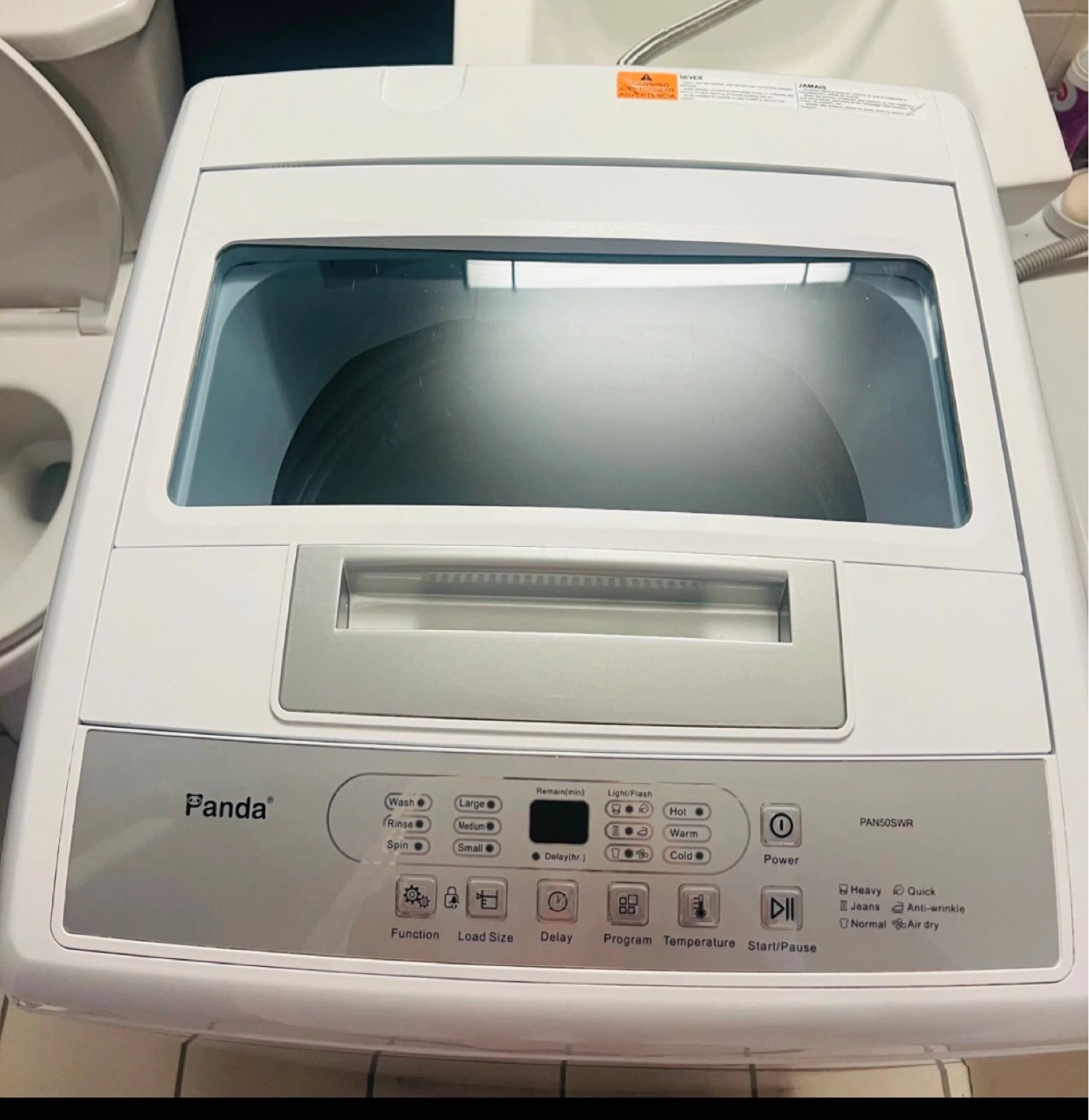 Panda Top Load Washing Machine, great condition - photo 2