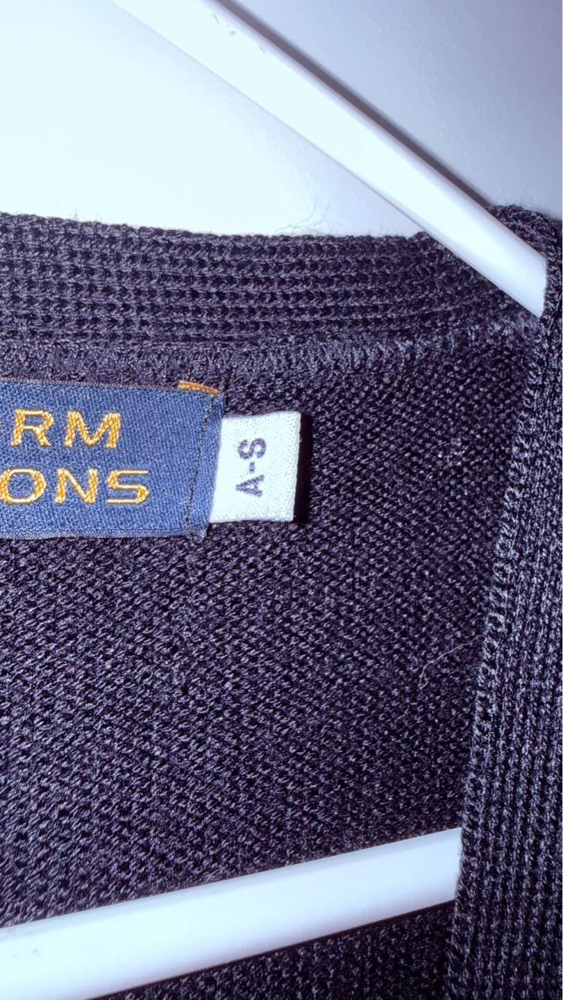 Uniform Solutions Navy Blue Cardigan - photo 2