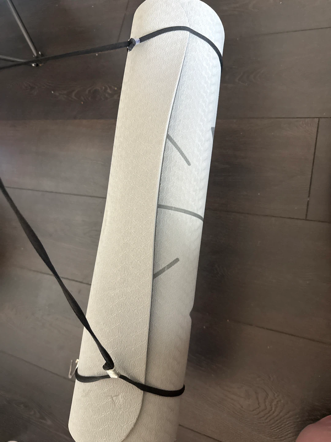 Yoga Mat with Carrying Strap - Carbon Gray - photo 2
