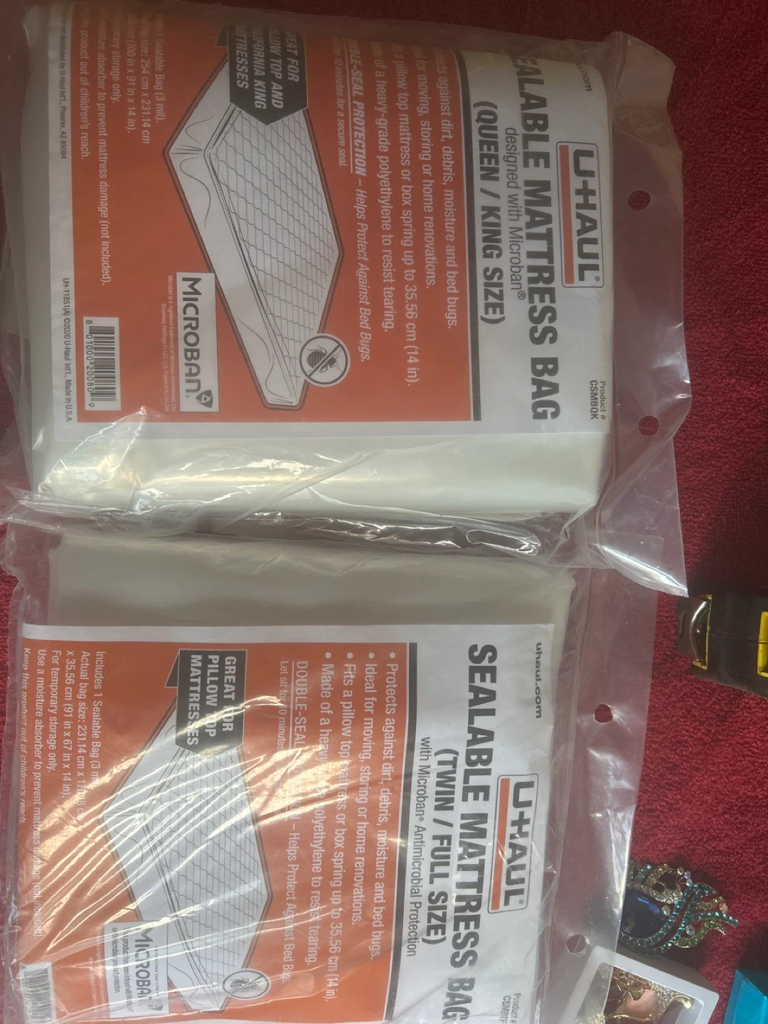 U-Haul moving supply lot